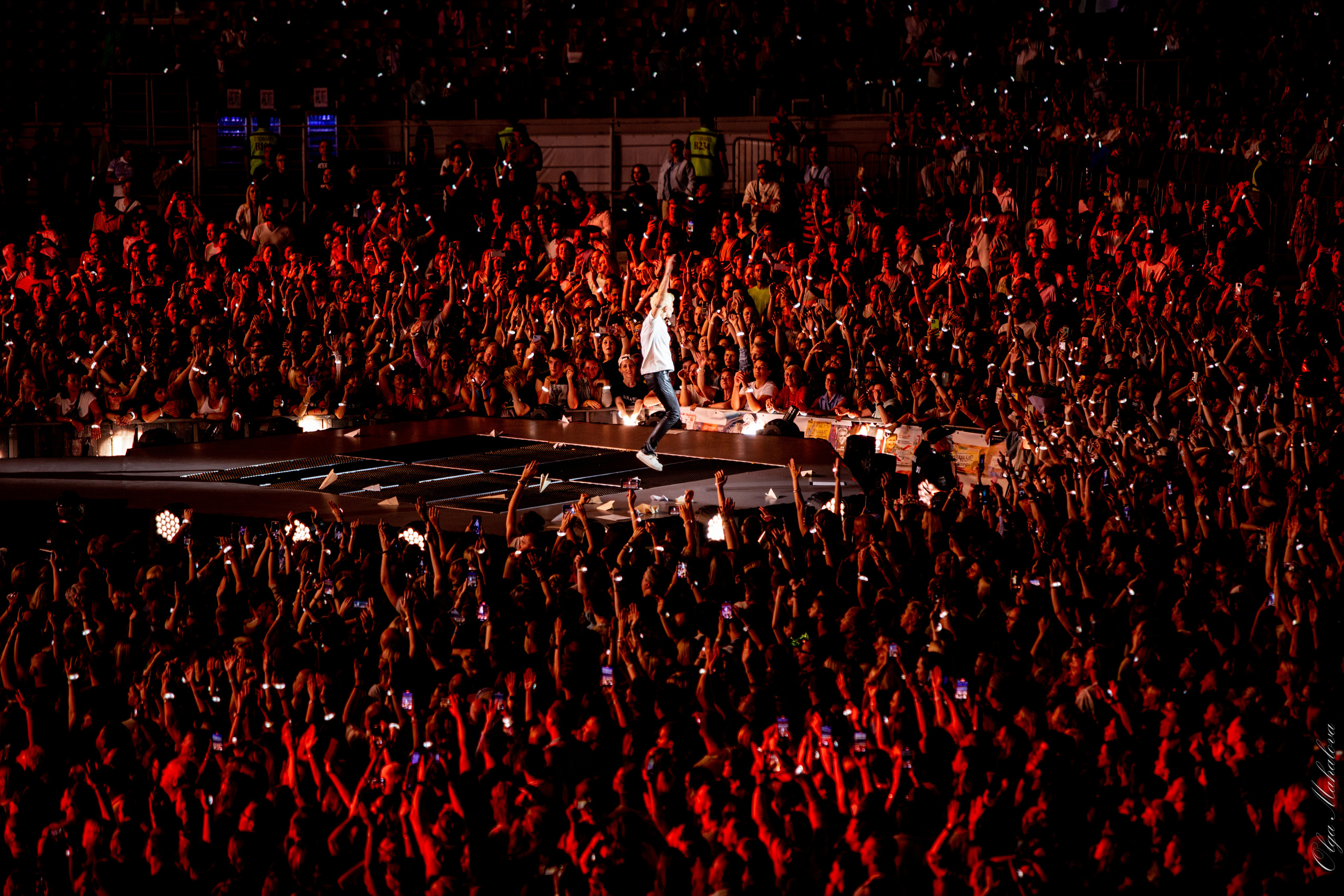 Диана Арбенина и Ночные Снайперы, Открытие Банк Арена. Фотограф Ольга Махалова — Санкт-Петербург, Москва, Нижний Новгород