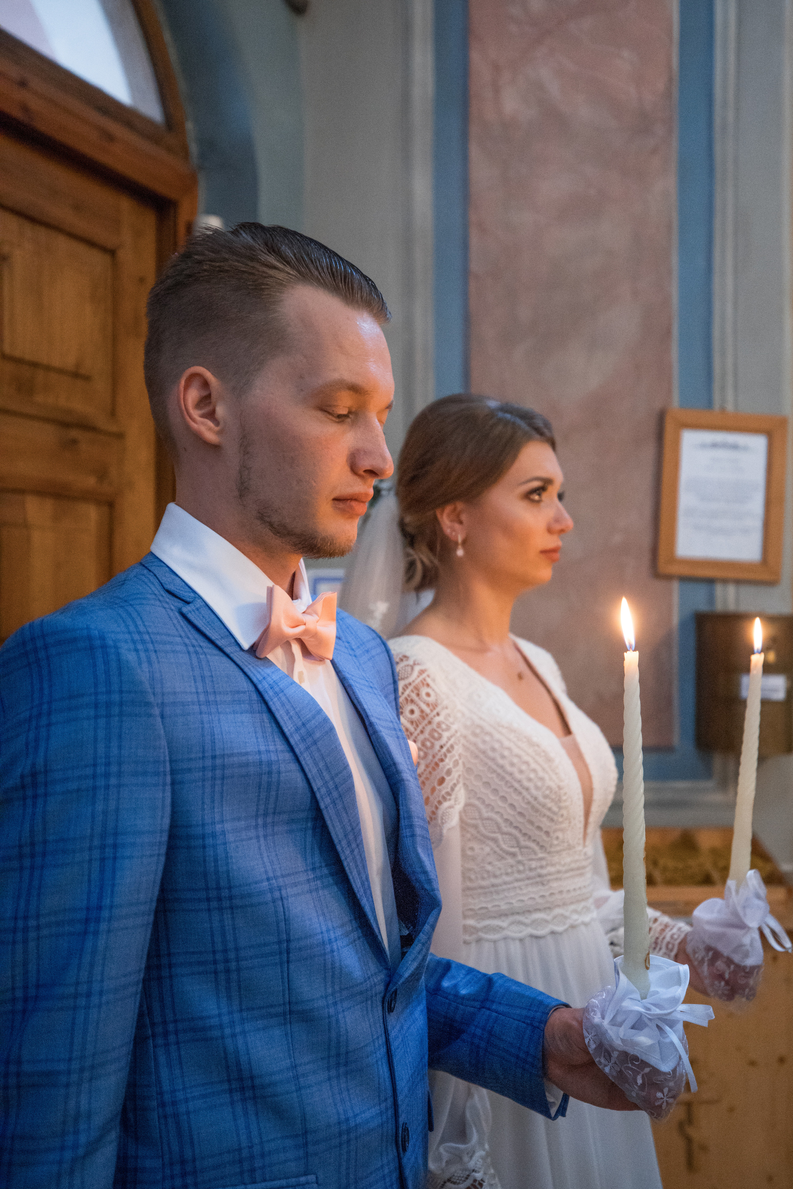 Венчание Антона и Людмилы. Фотограф Крещение, Выписка москва