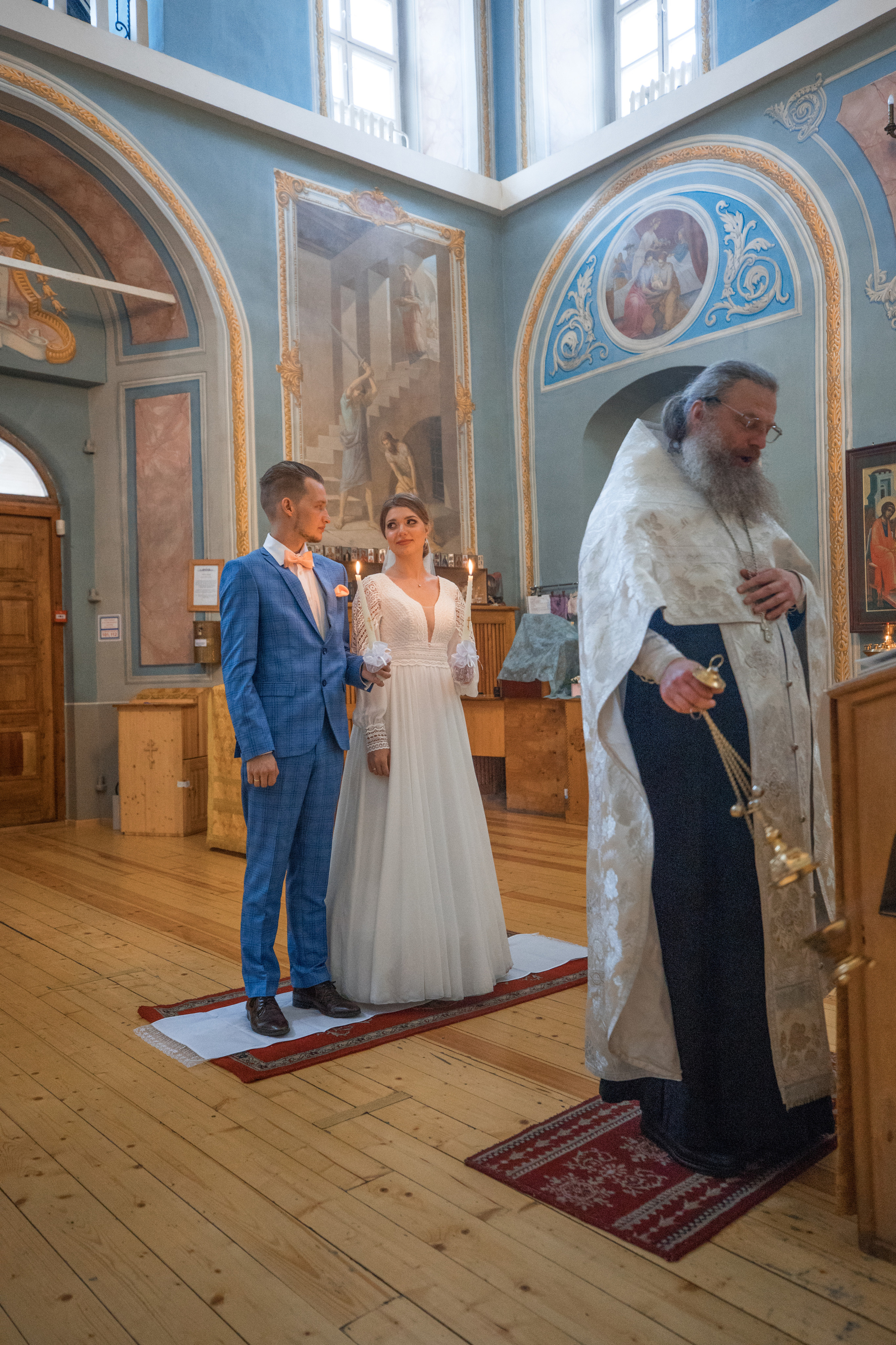 Венчание Антона и Людмилы. Фотограф Крещение, Выписка москва