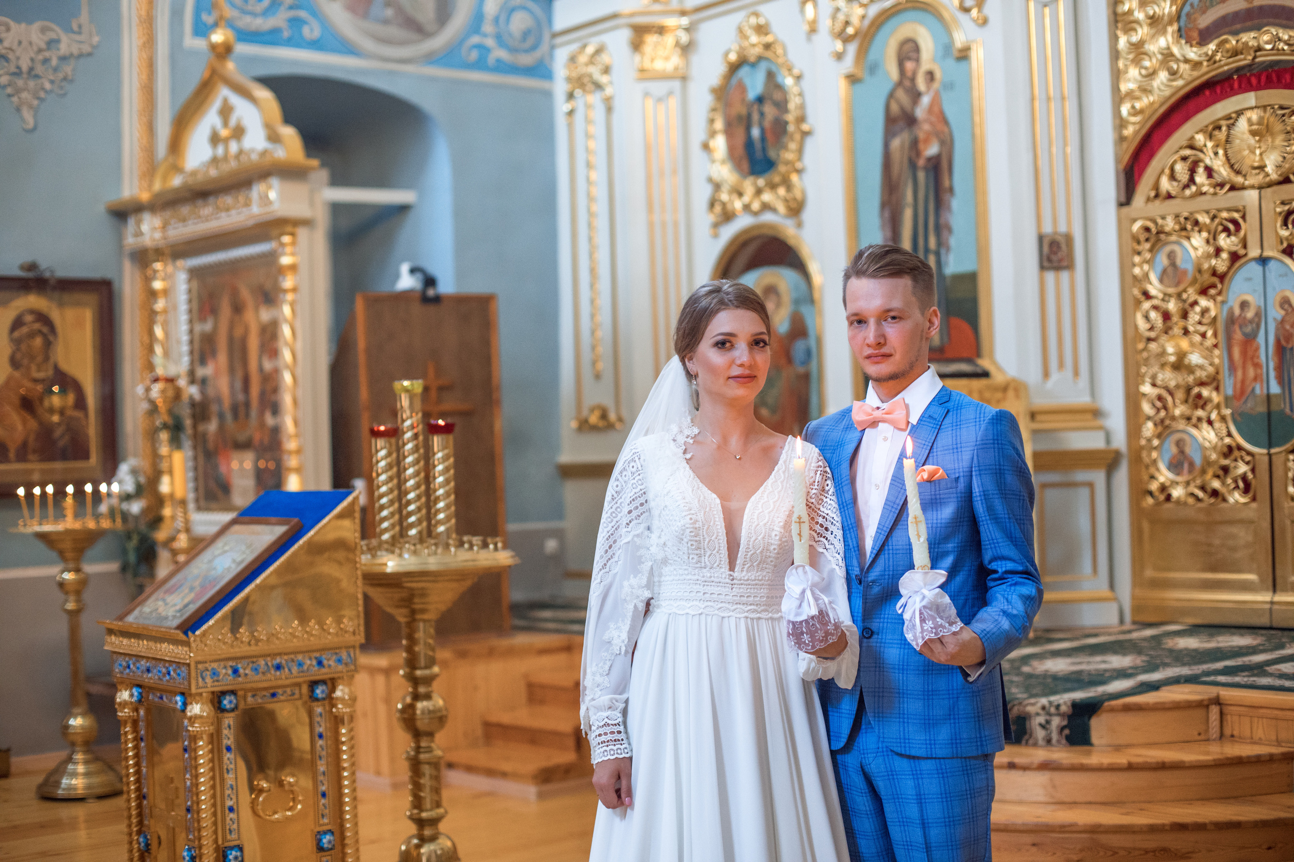 Венчание Антона и Людмилы. Фотограф Крещение, Выписка москва