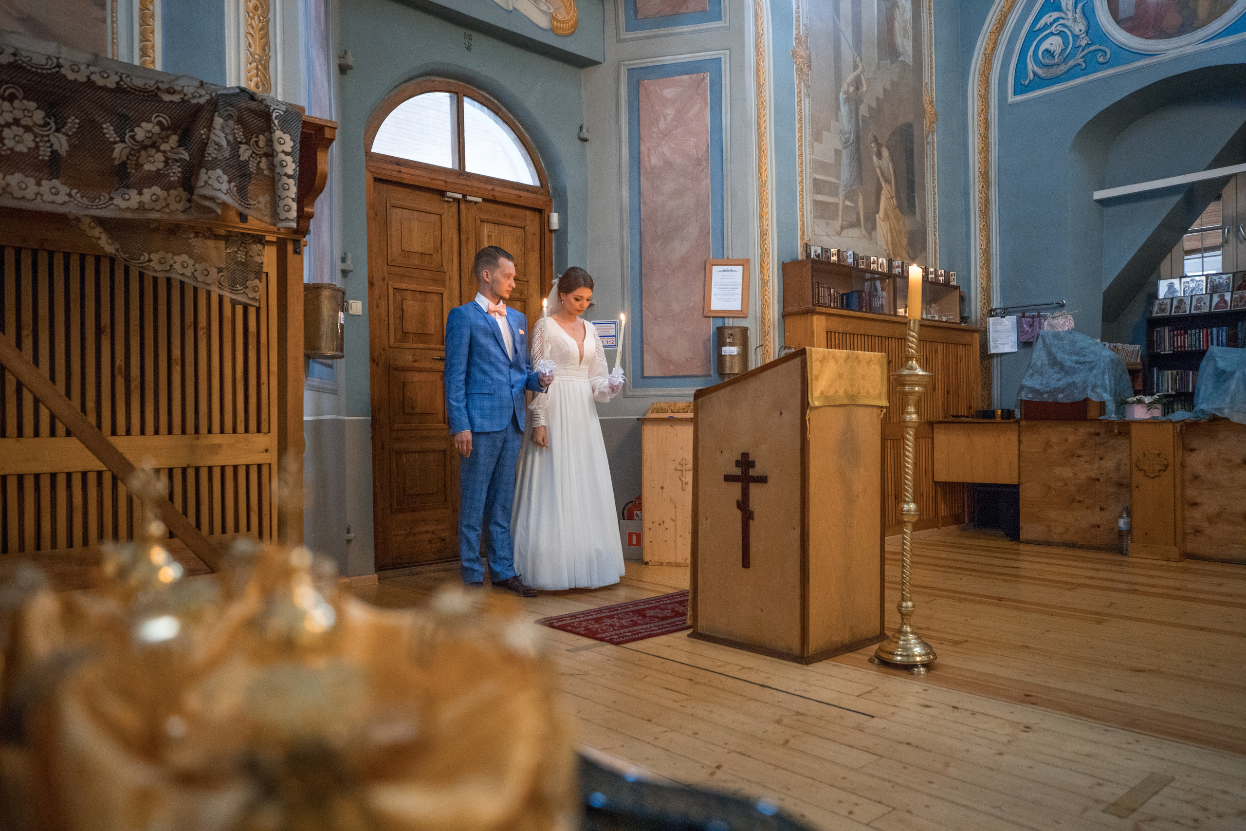 Венчание Антона и Людмилы. Фотограф Крещение, Выписка москва