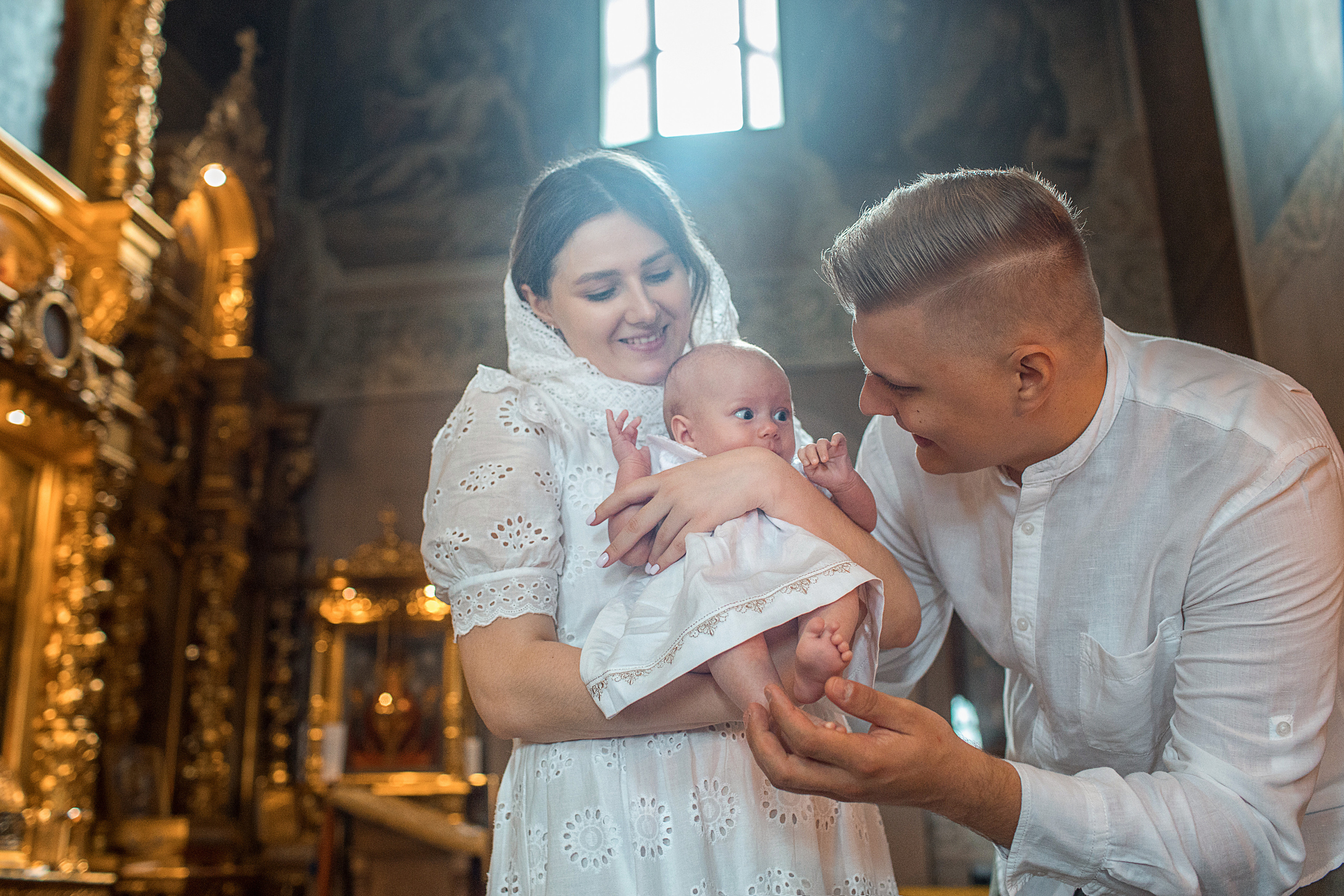 Крещение Таисии. Фотограф Крещение, Выписка москва