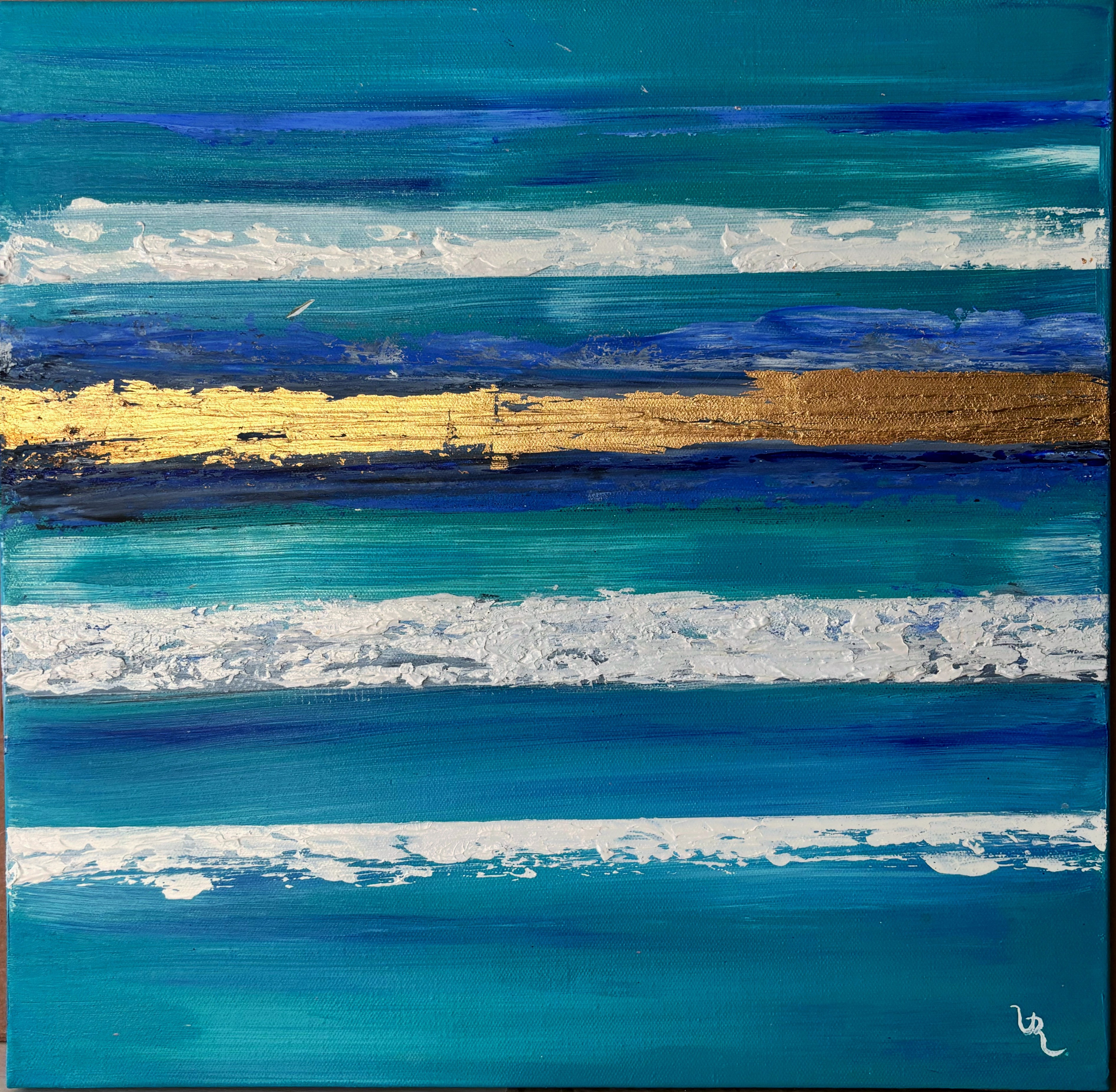 Картина «Мореа» 50×50. Художник Виктория Руш из Москвы