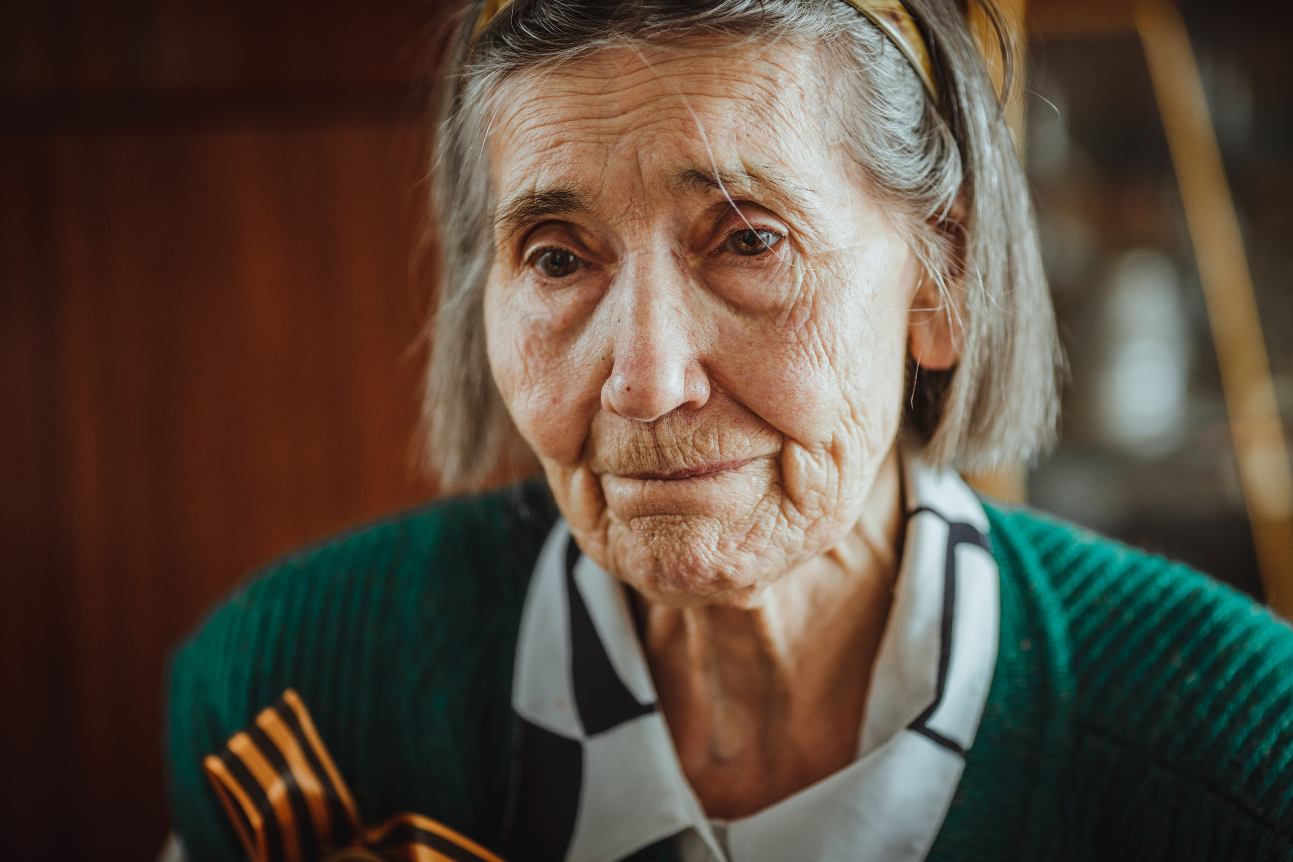 Ветеран Великой Отечественной Войны, портрет