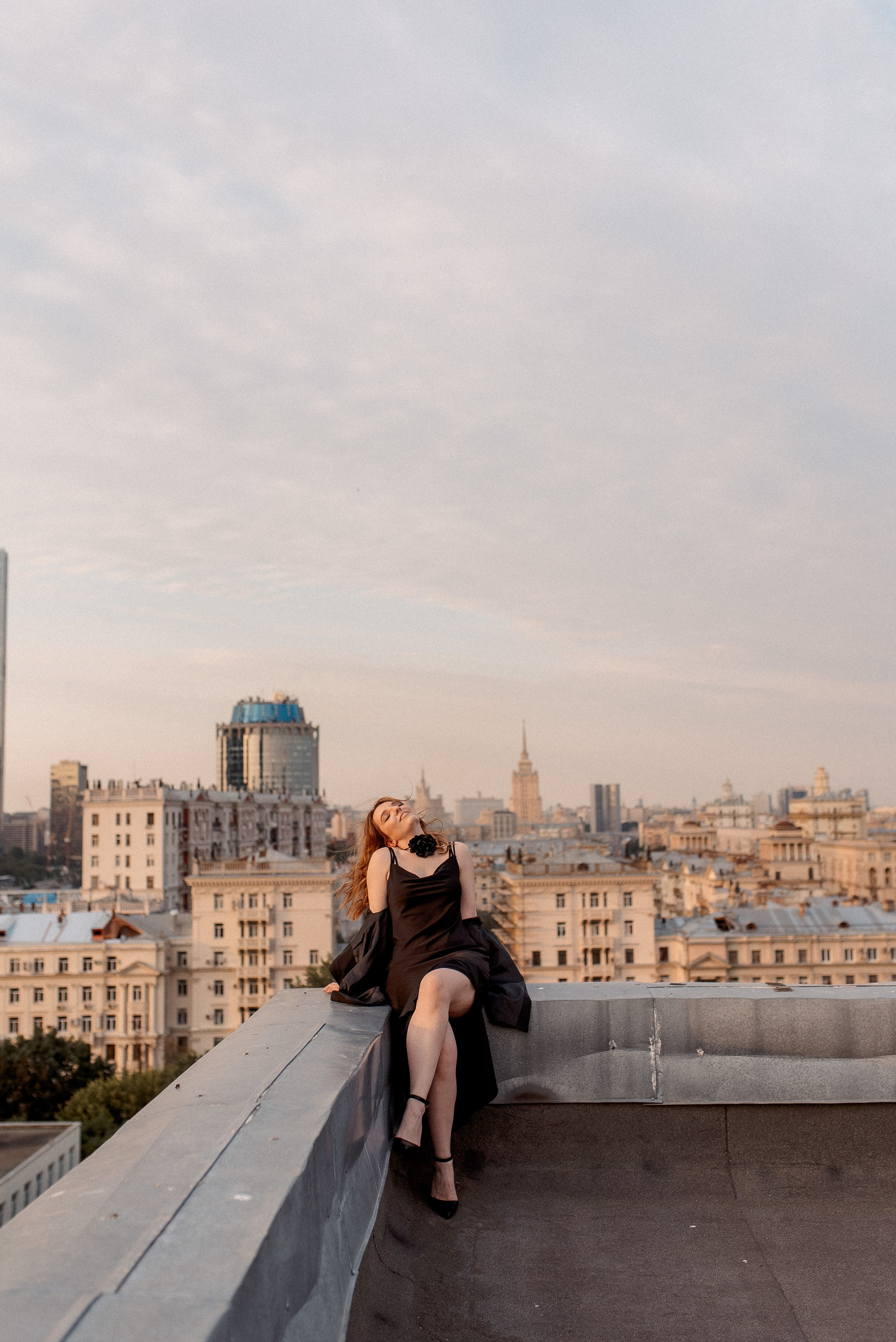 Женя. Съемка на крыше. Семейный фотограф в Москве Екатерина Север