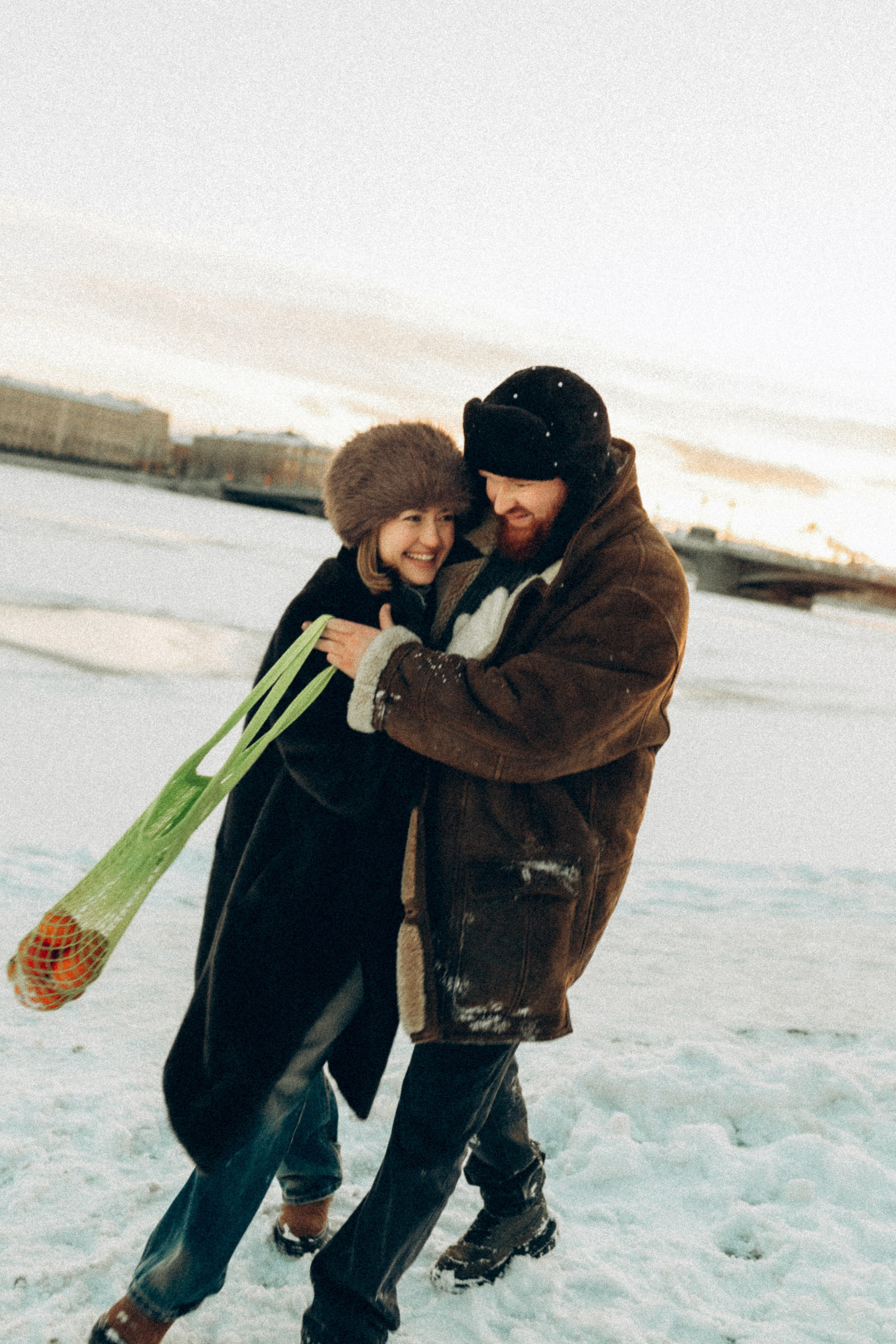 LoveStory зимняя. Фотограф Санкт-Петербург Князева Елизавета