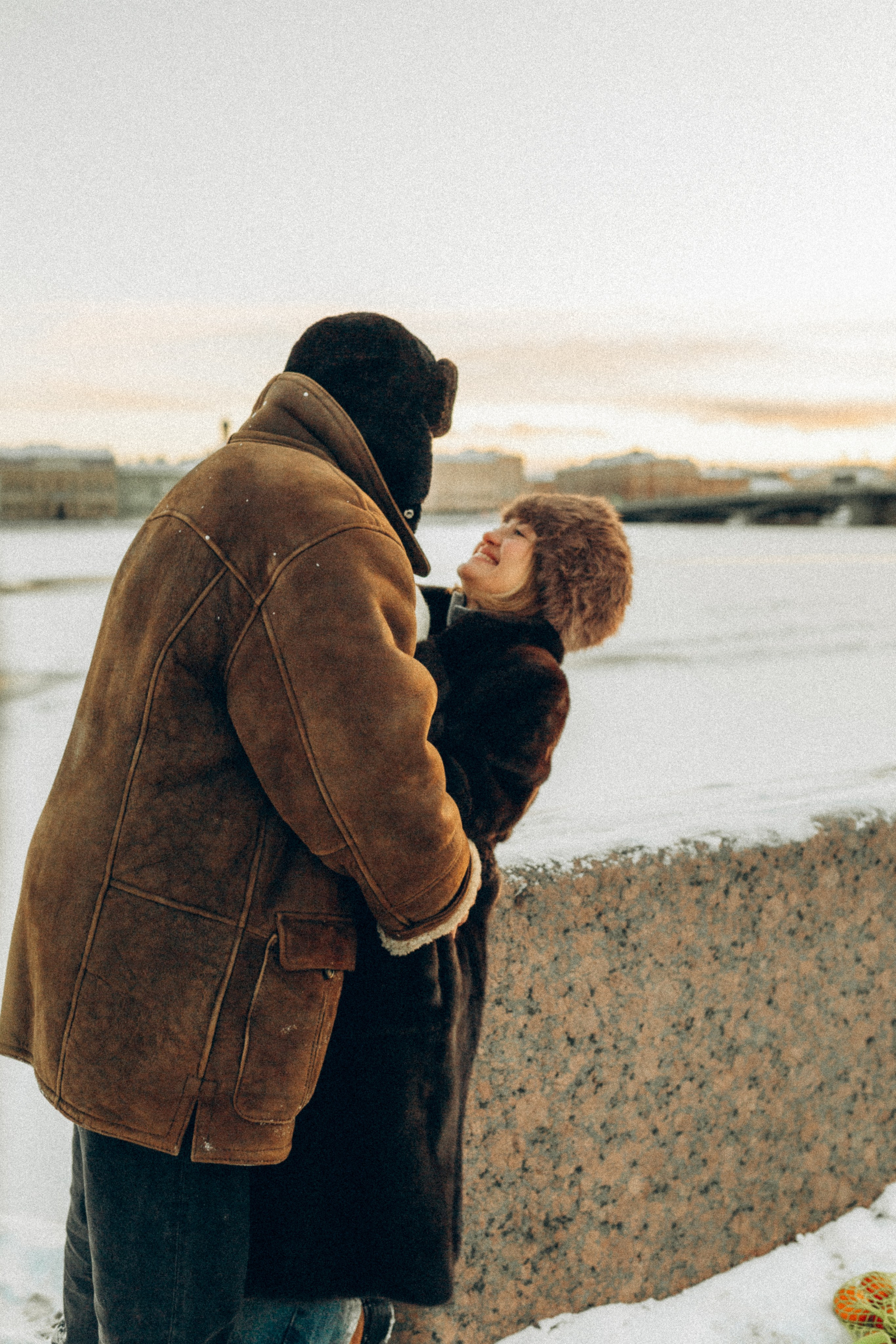 LoveStory зимняя. Фотограф Санкт-Петербург Князева Елизавета