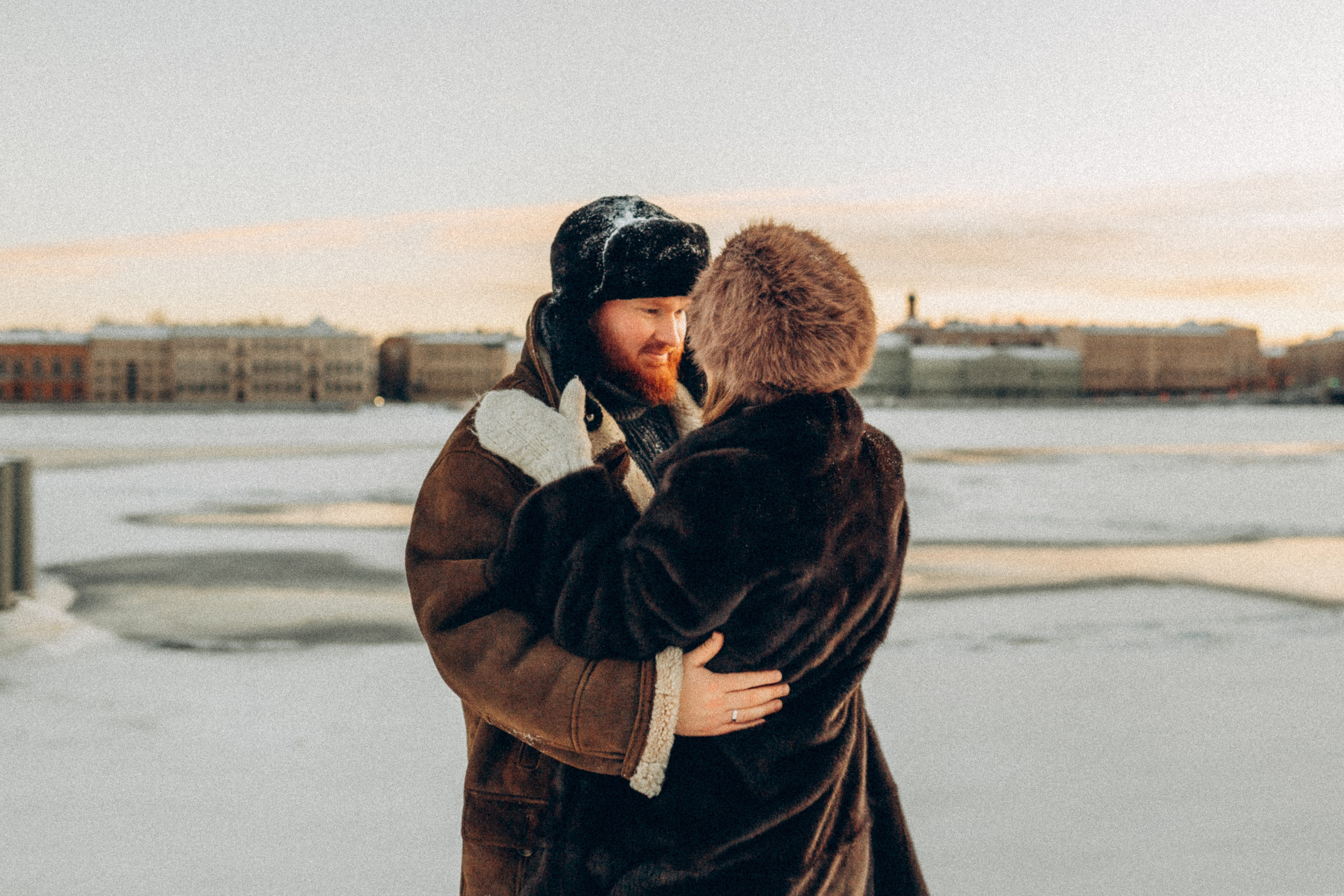 LoveStory зимняя. Фотограф Санкт-Петербург Князева Елизавета