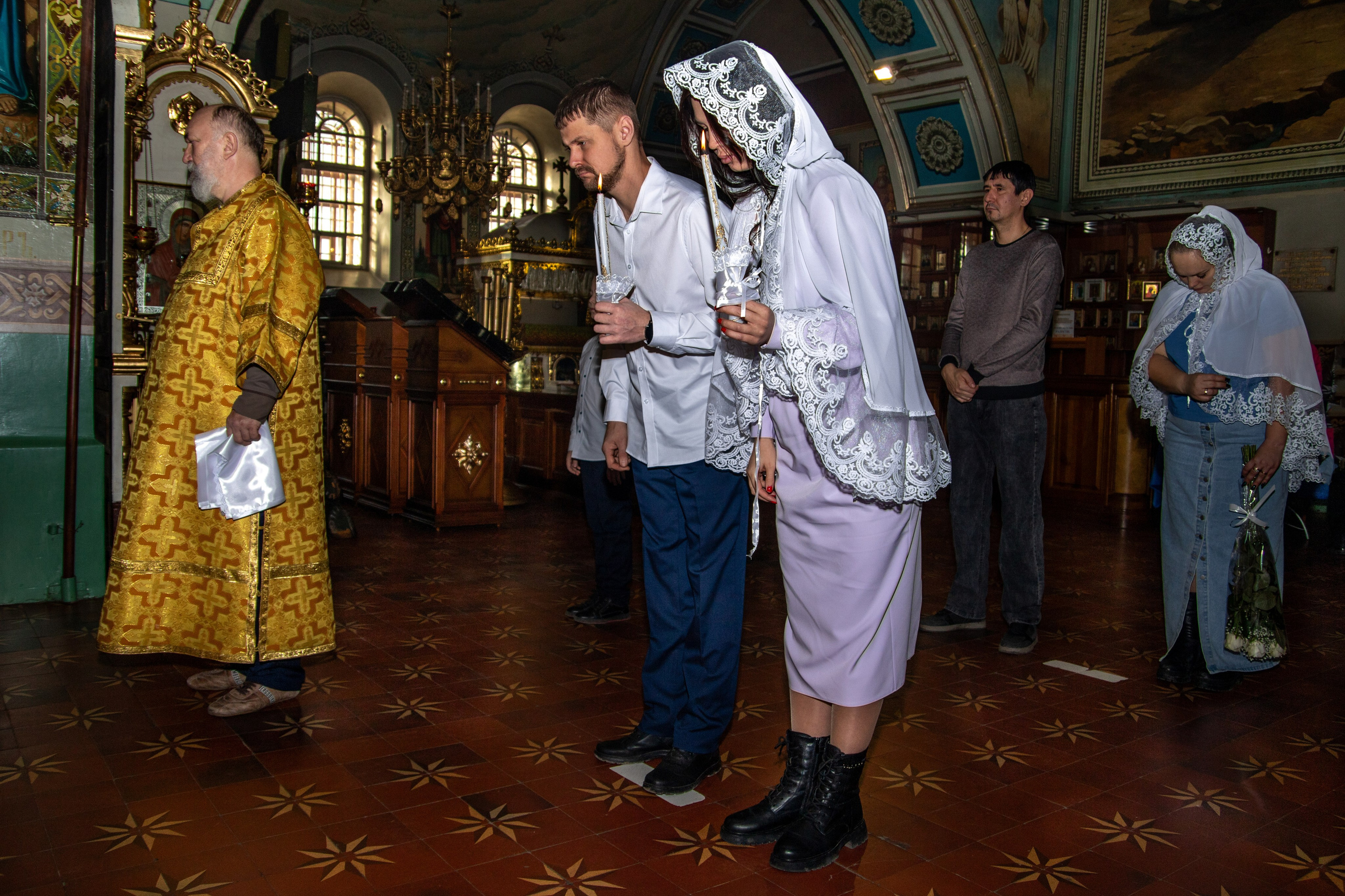 Венчание. Церковь Петра и Павла. Фотограф в Самаре Алексей Головачёв