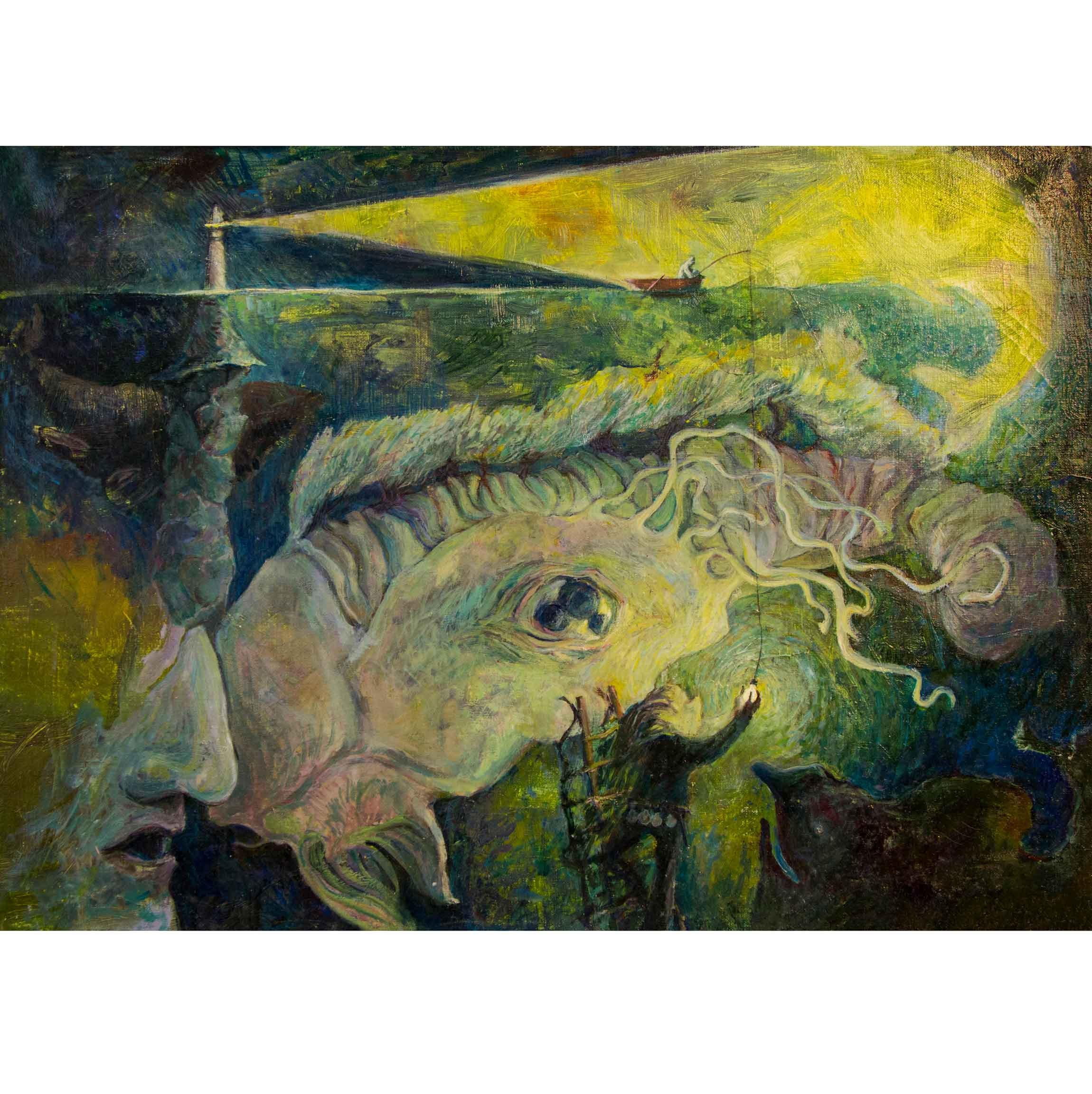 СВИДЕТЕЛИ И АДРЕСАТЫ. холст, масло живопись художник Перепеченова Анна