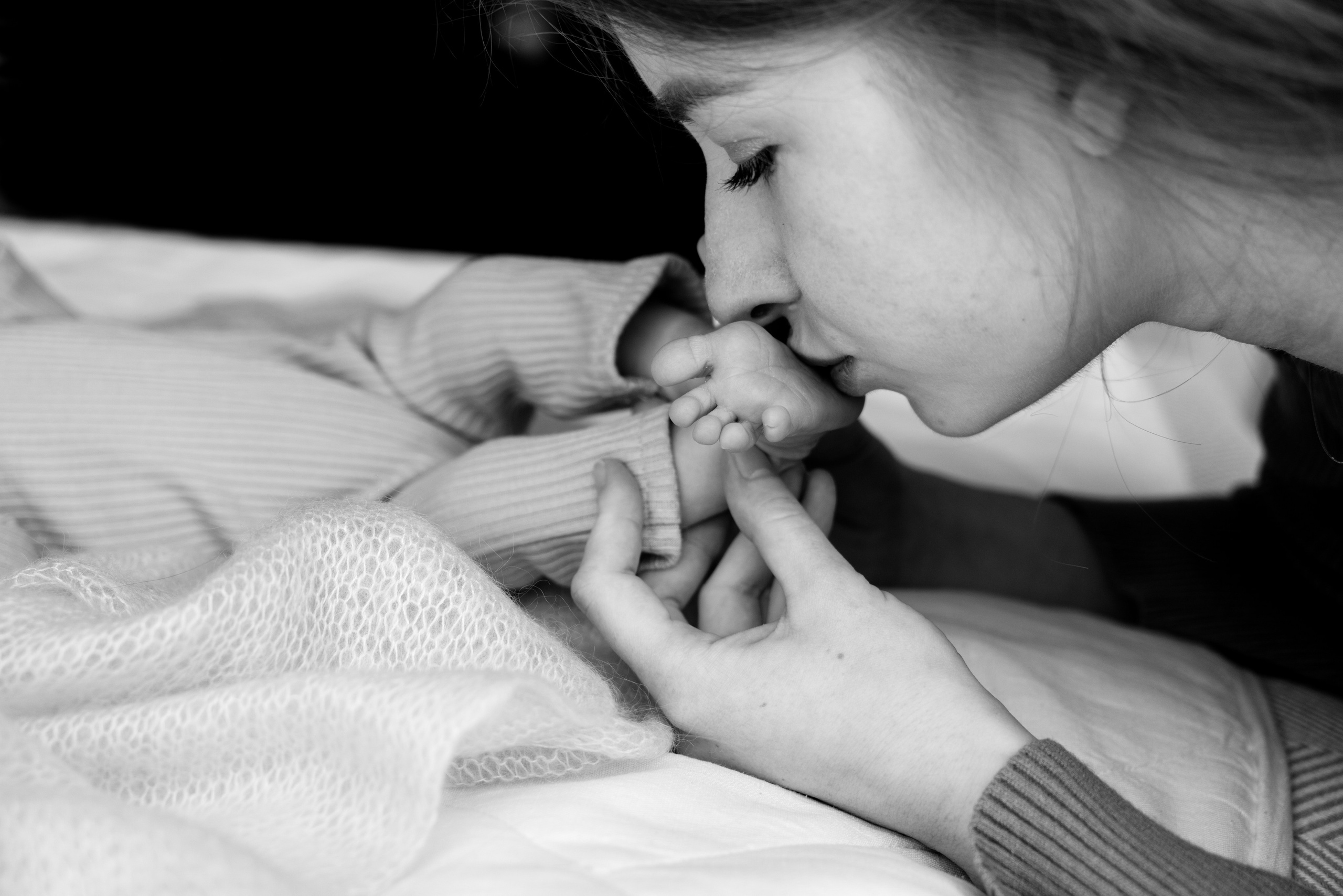 Newborn — девочки. Фотосессия беременности в Барнауле