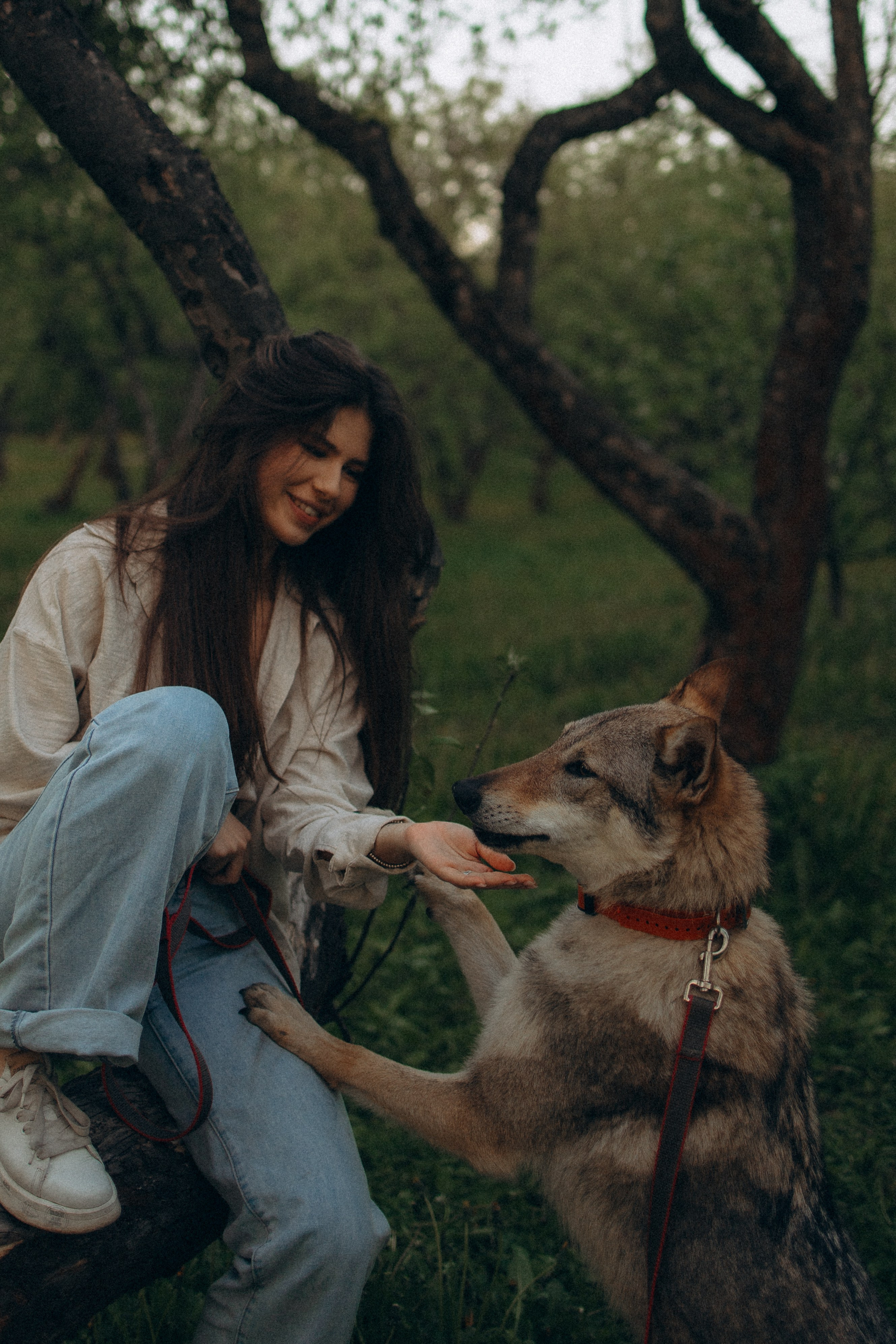 Аня и ее семья. Фотораф — анималист Мария Шистка