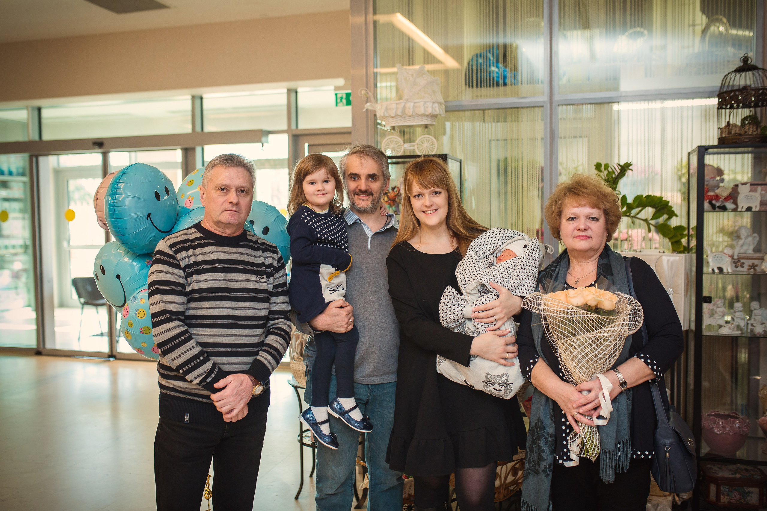 Выписка Никиты. Фотограф на Крещение, семейный фотограф в Москве