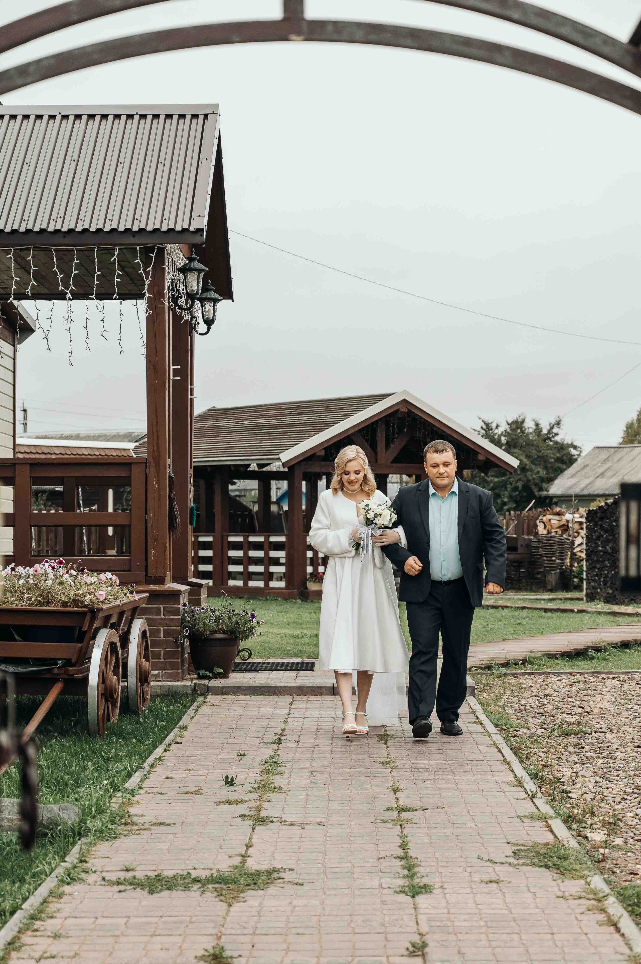 Фотосъемка выездной регистрации. Свадебный и семейный фотограф в Котласе Никита Попов