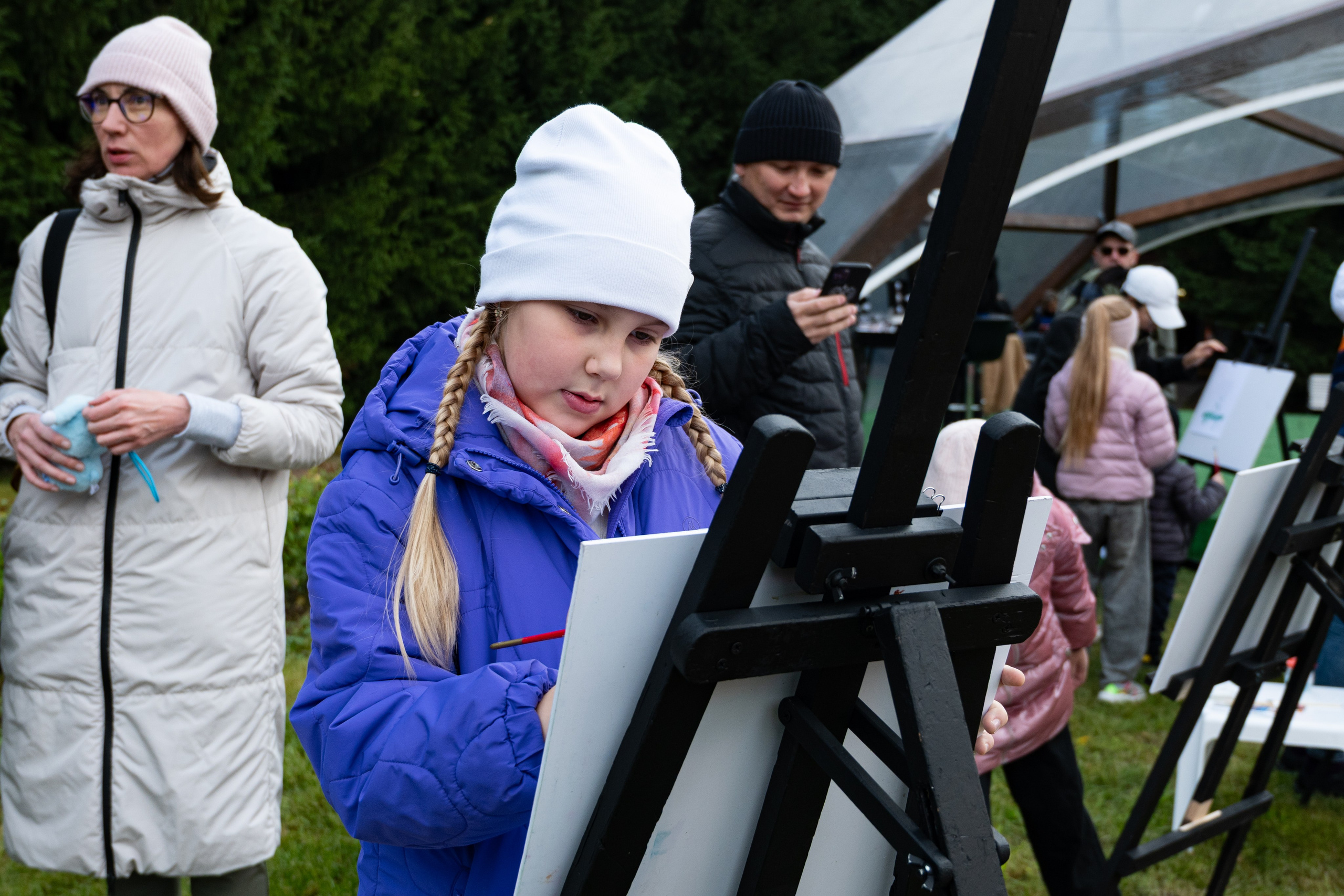 Репортаж на семейном фестивале для сотрудников «Газпромнефть». Фотограф мероприятий в Москве