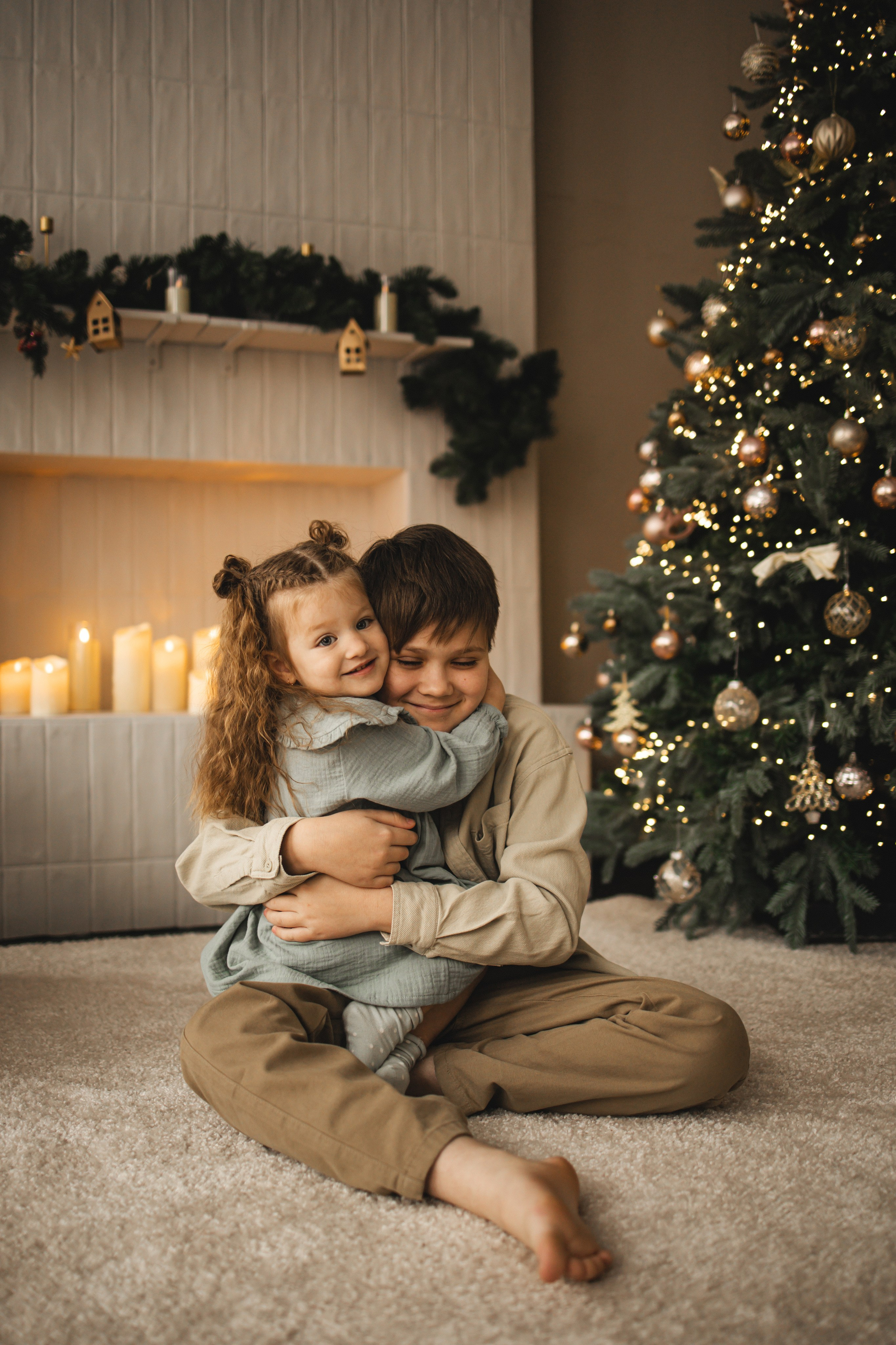 Семейная новогодняя фотосессия. Фотограф Екатеринбург Анастасия Лиханова