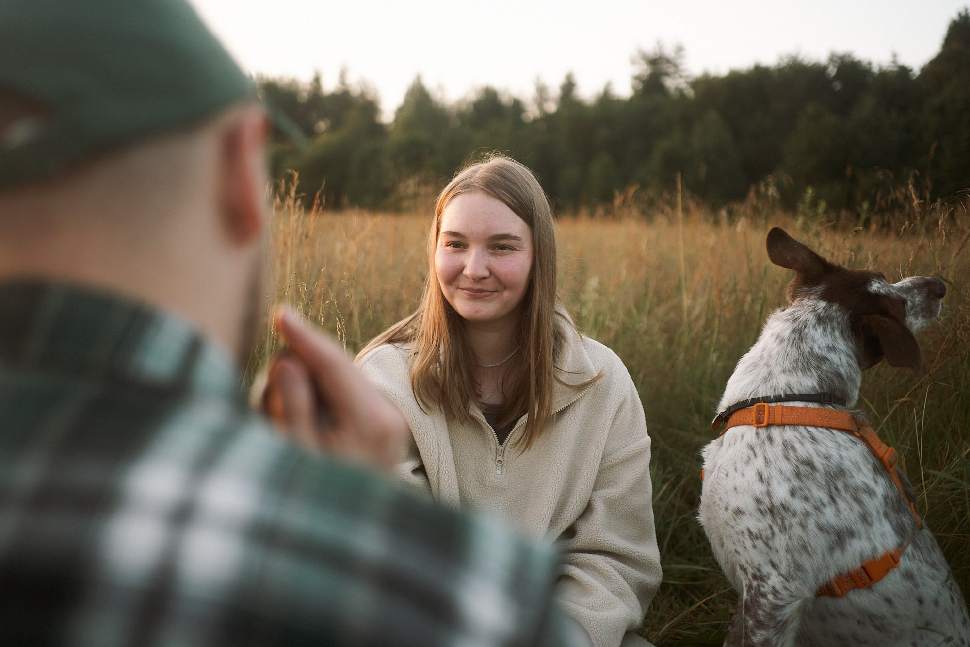 Даша, Антон, Фиби и Шейли. Фотограф анималист Москва Дарья