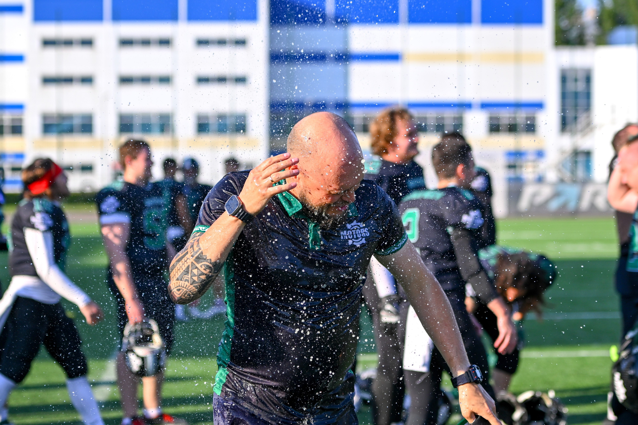 Американский футбол. Спортивный и репортажный фотограф в Казани Вячеслав Сатонин