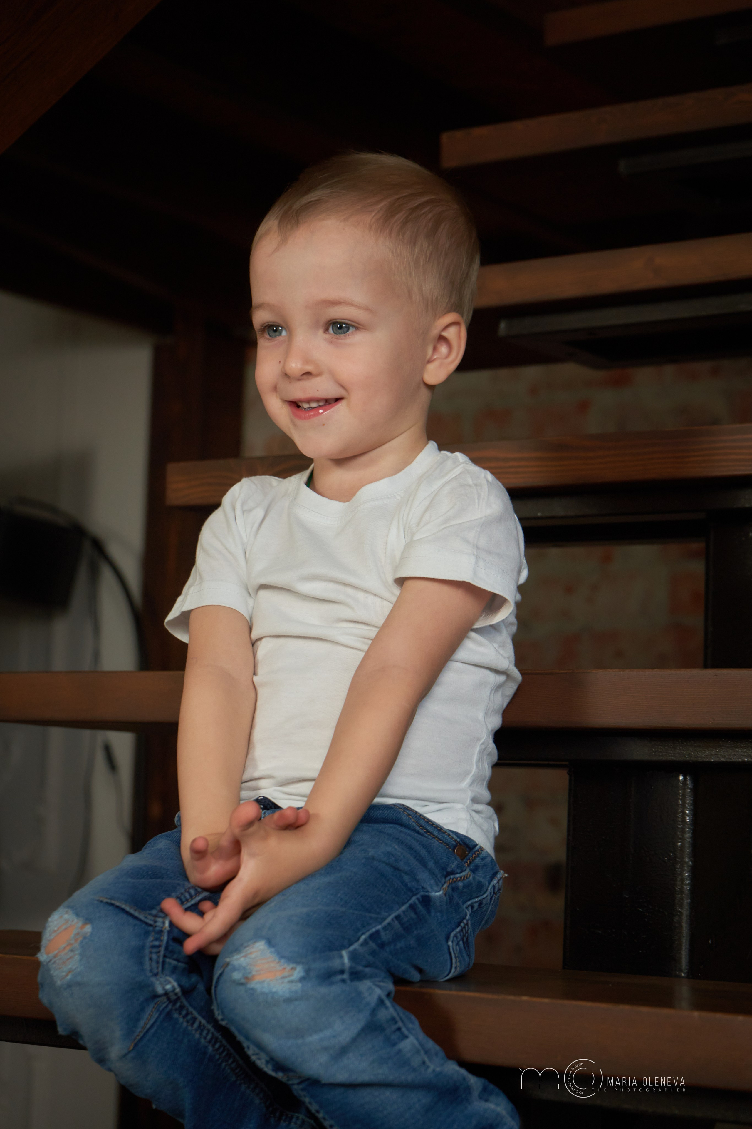 Снежно семейное. Фотограф Мария Оленева