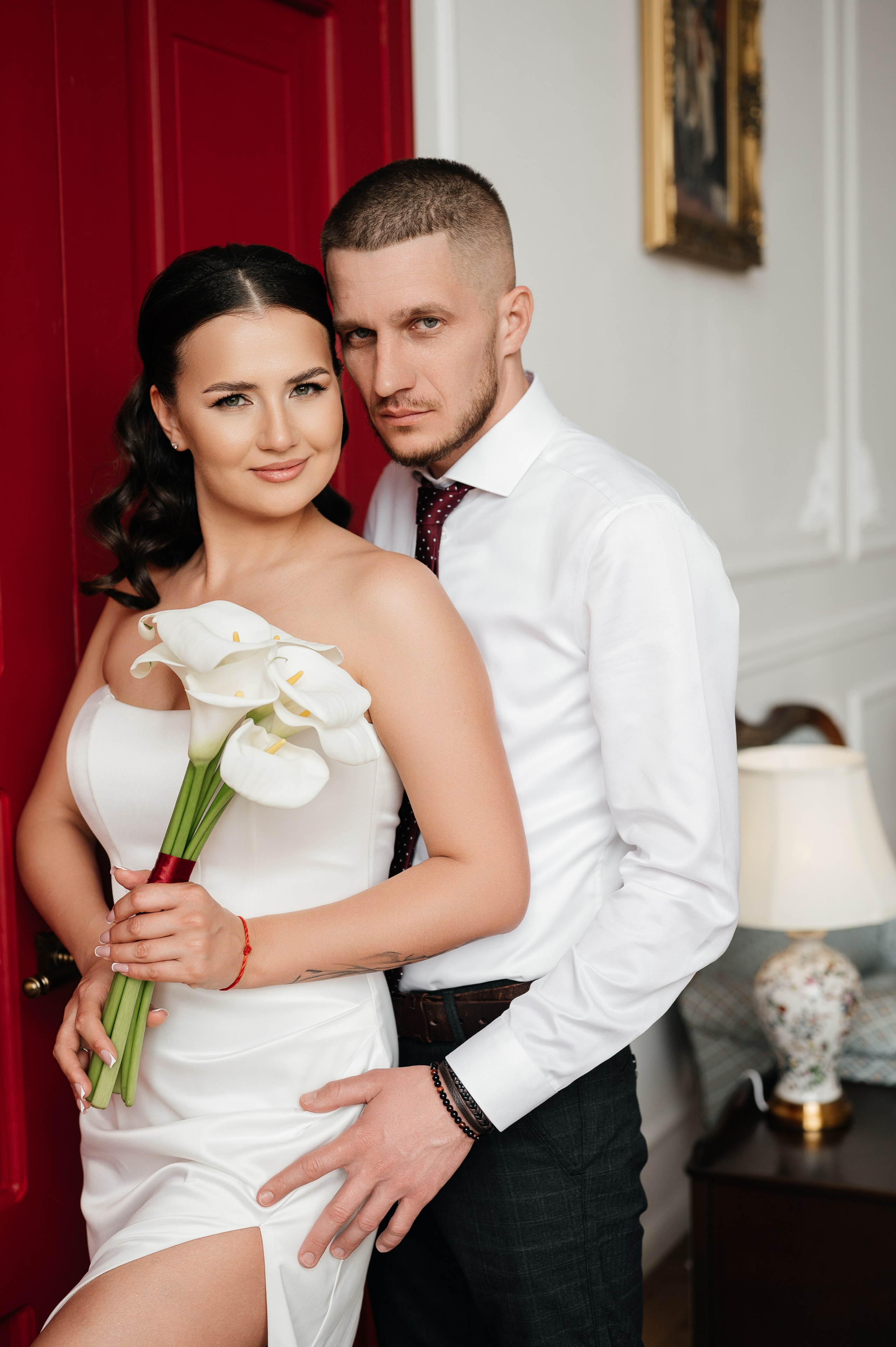 Свадебная фотосессия в студии. Свадебный и семейный фотограф в Краснодаре Алина Мельник