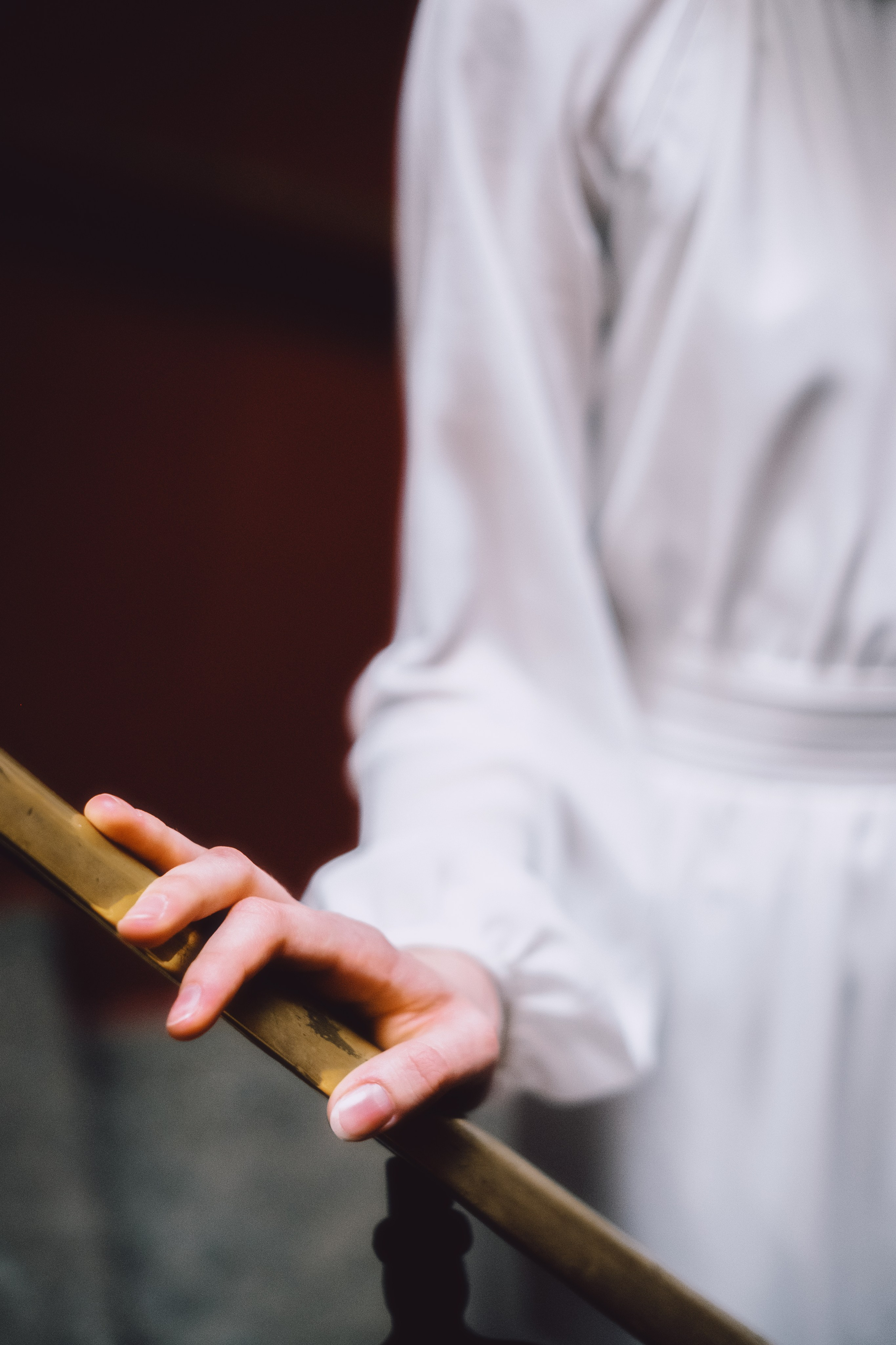 Катя. Съёмка в красной парадной. Lickord