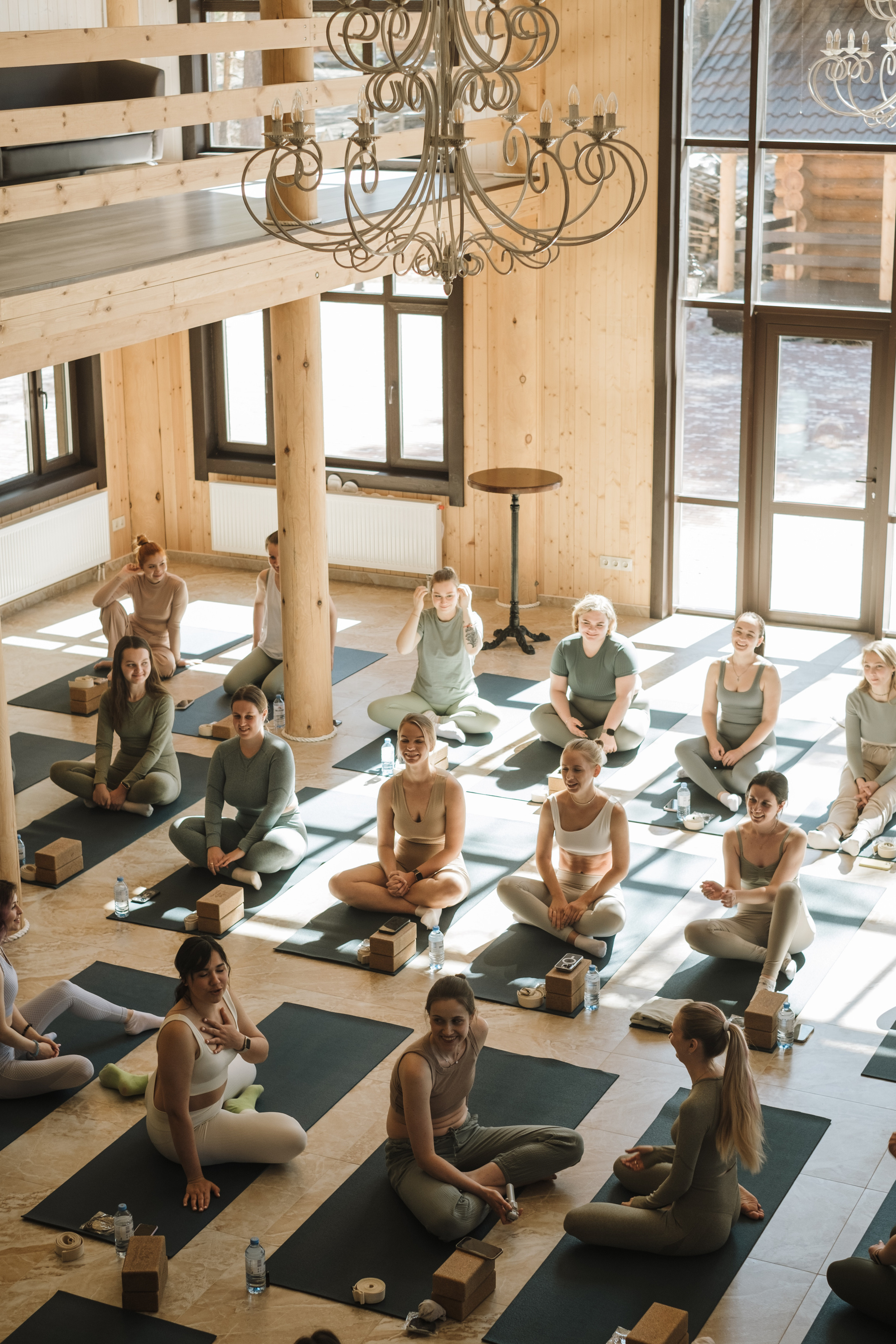 Йога ретрит у Александры Посновой. Фотограф в Санкт-Петербурге Мария Комолитдинова