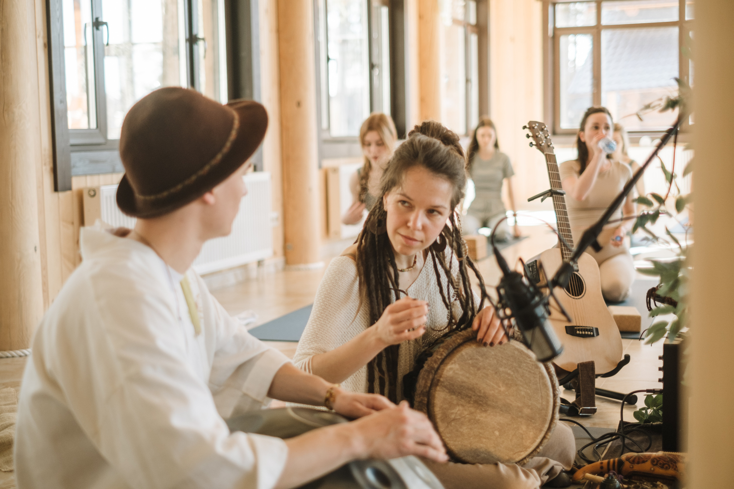 Йога ретрит у Александры Посновой. Фотограф в Санкт-Петербурге Мария Комолитдинова
