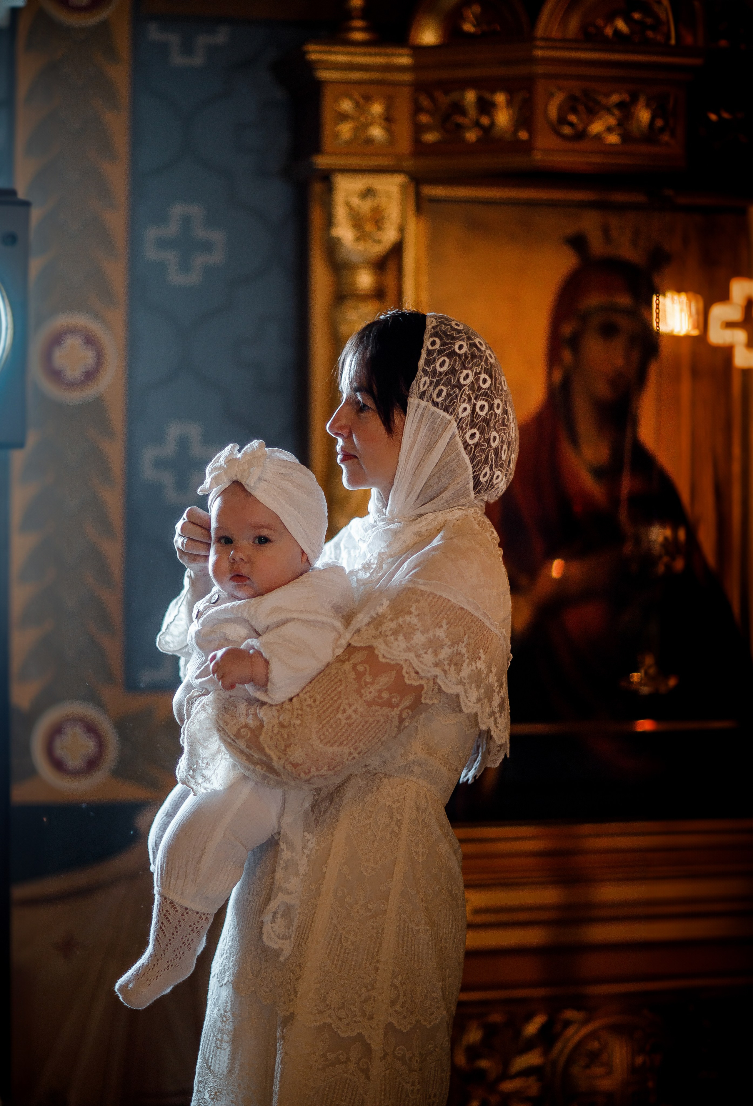 Таинство крещения. Фотограф материнства и таинства кормления Екатерина Кузьмин