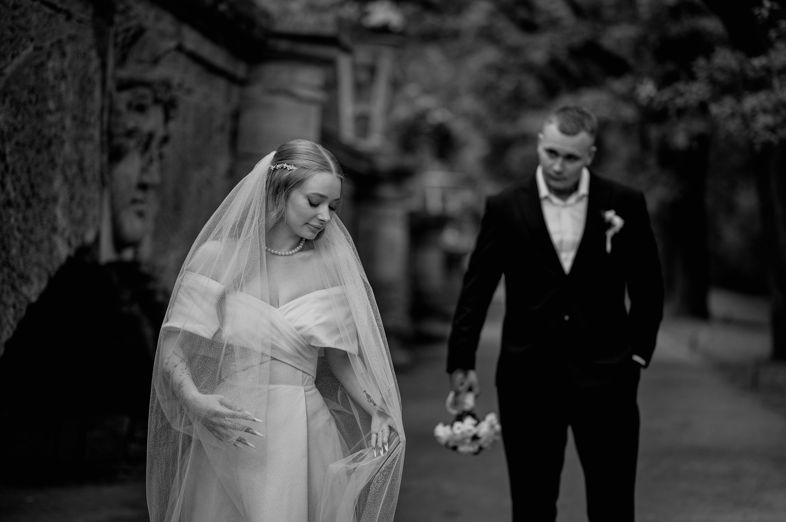 Виктория и Максим черно-белая серия. Портретный, семейный и свадебный фотограф в Санкт-Петербурге и в Москве Ширяев Денис