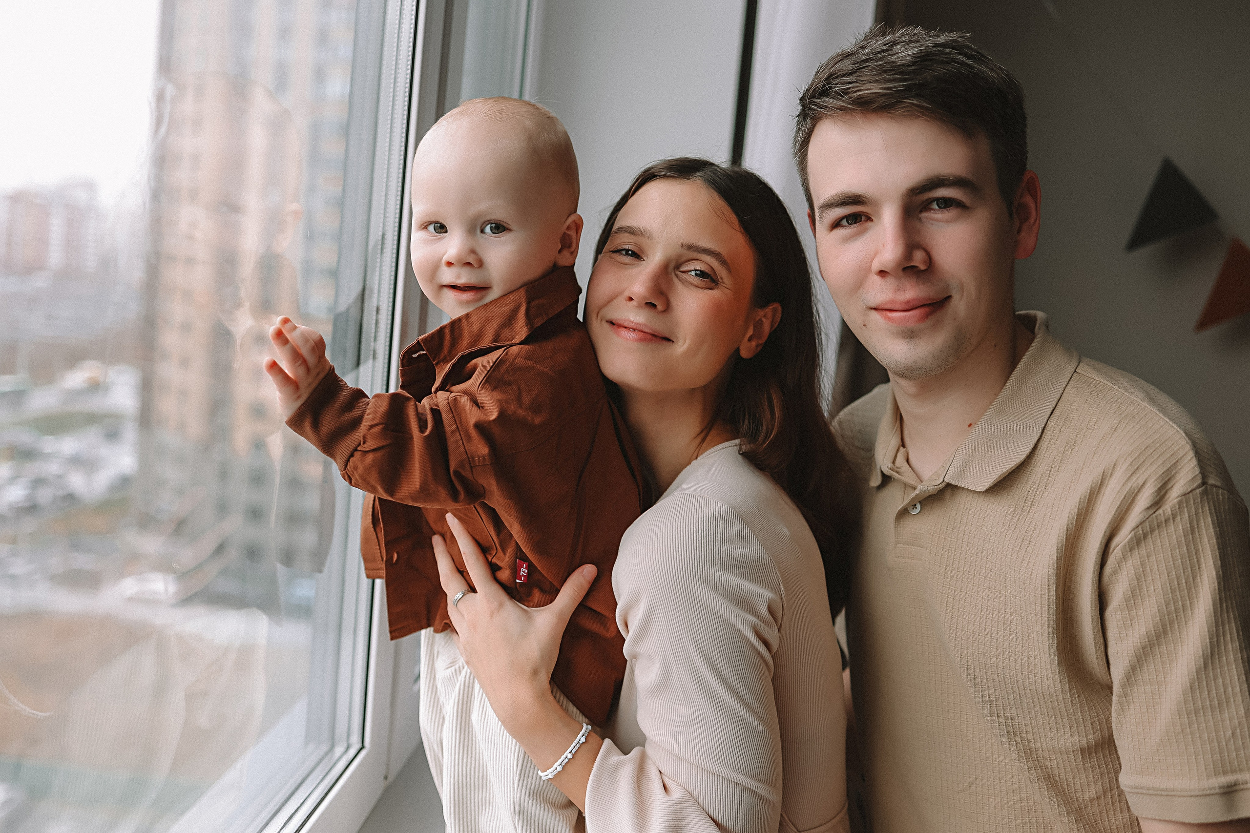 1 год Леону. Семейный фотограф Тюмень, фотограф на роды Салмина Мария