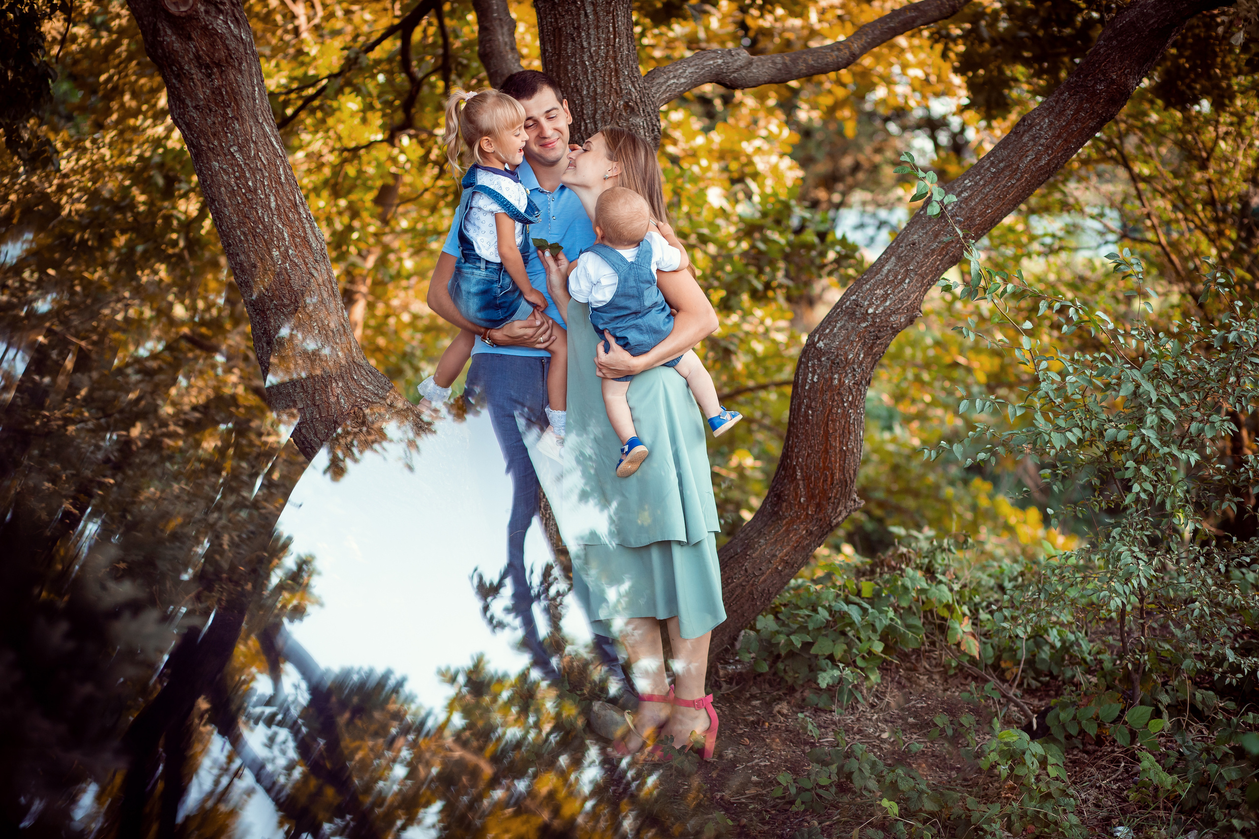 Семейная фотосессия на природе. Детский и семейный фотограф в Краснодаре, Анна Горбачева