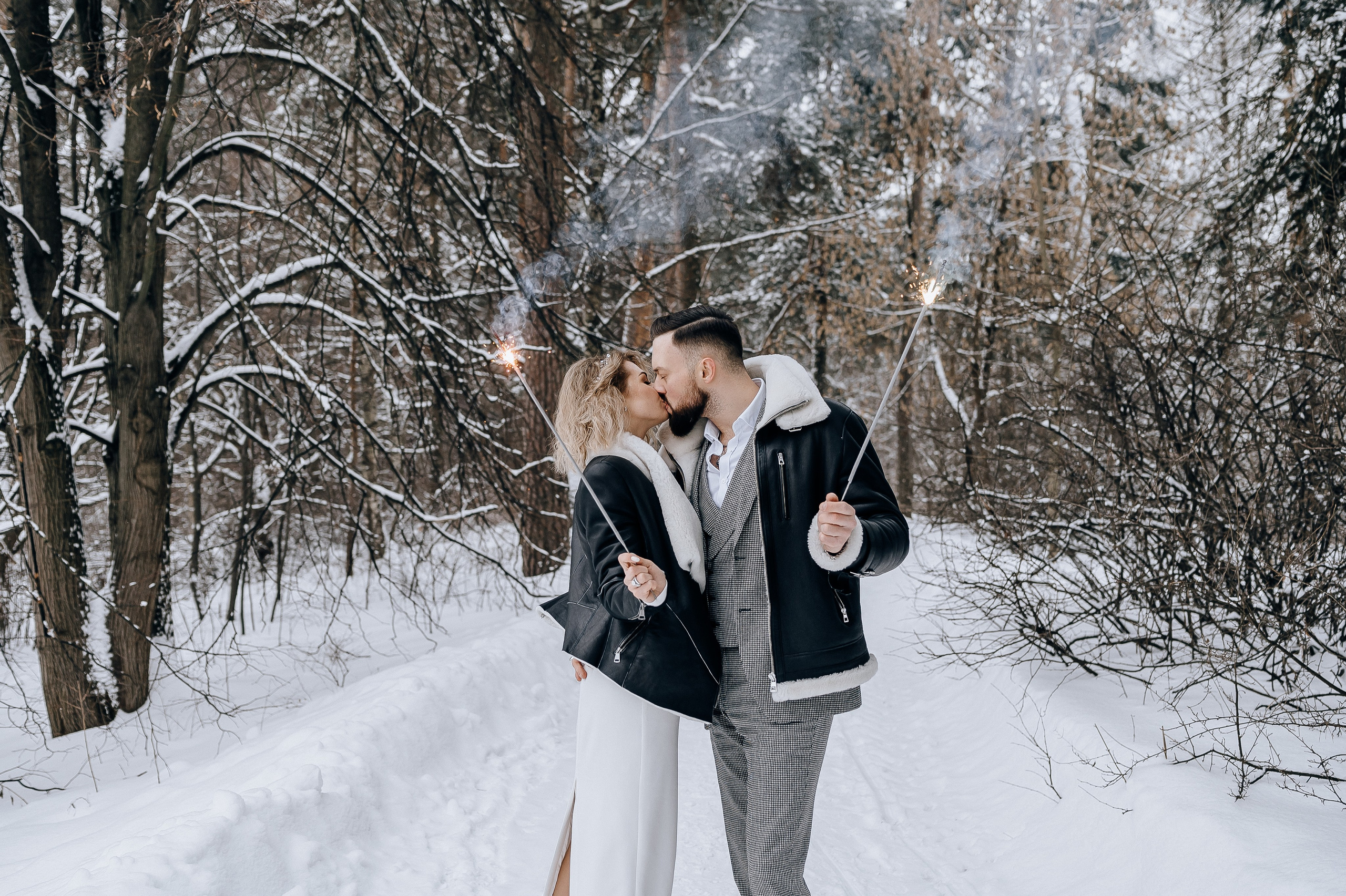 Свадьба зимой в Москве