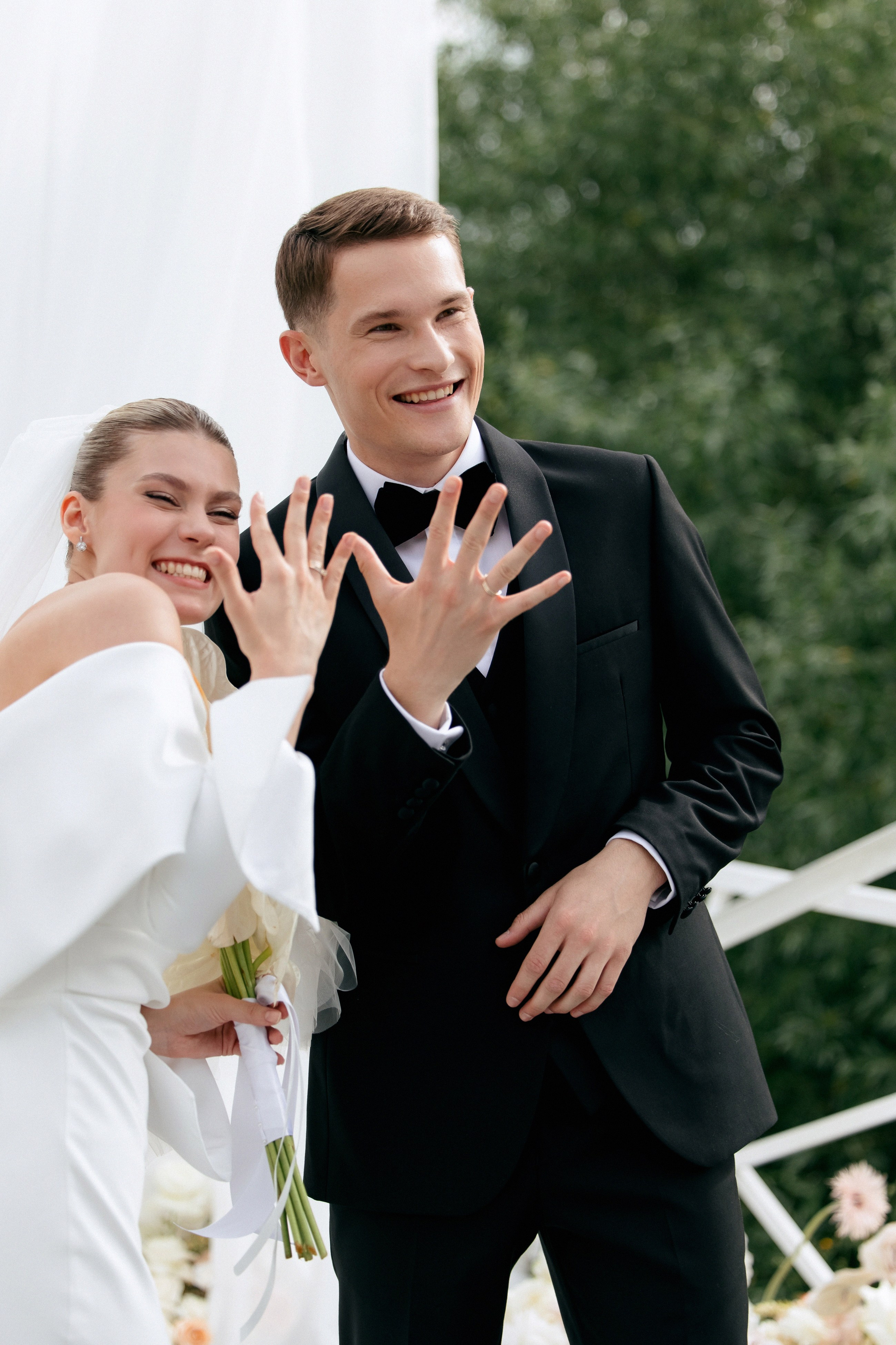 Свадебная фотосессия Настя, Макс и Карюша. Свадебный фотограф Москва