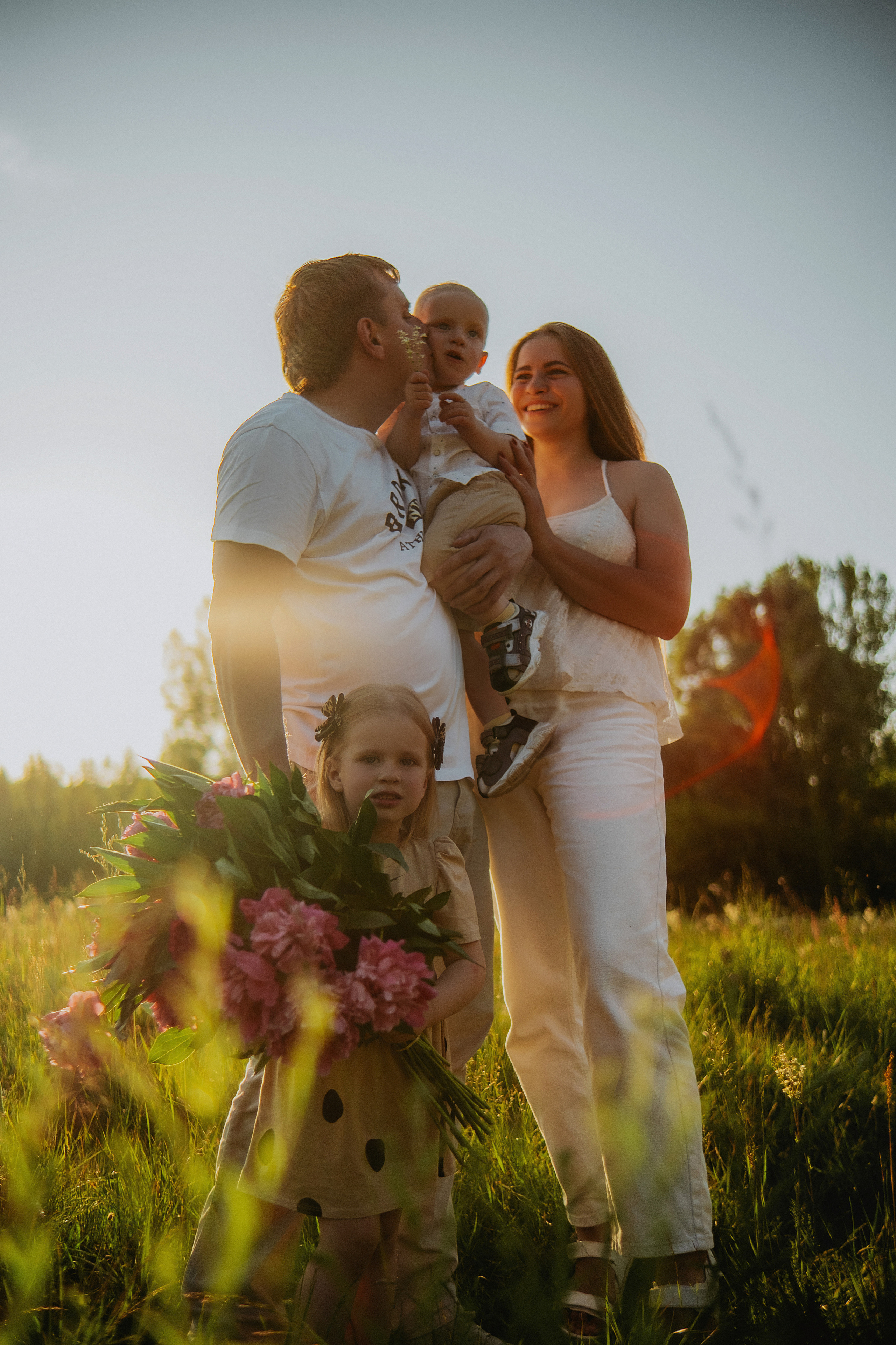 Алина и Дима с детьми. Nattie.ph