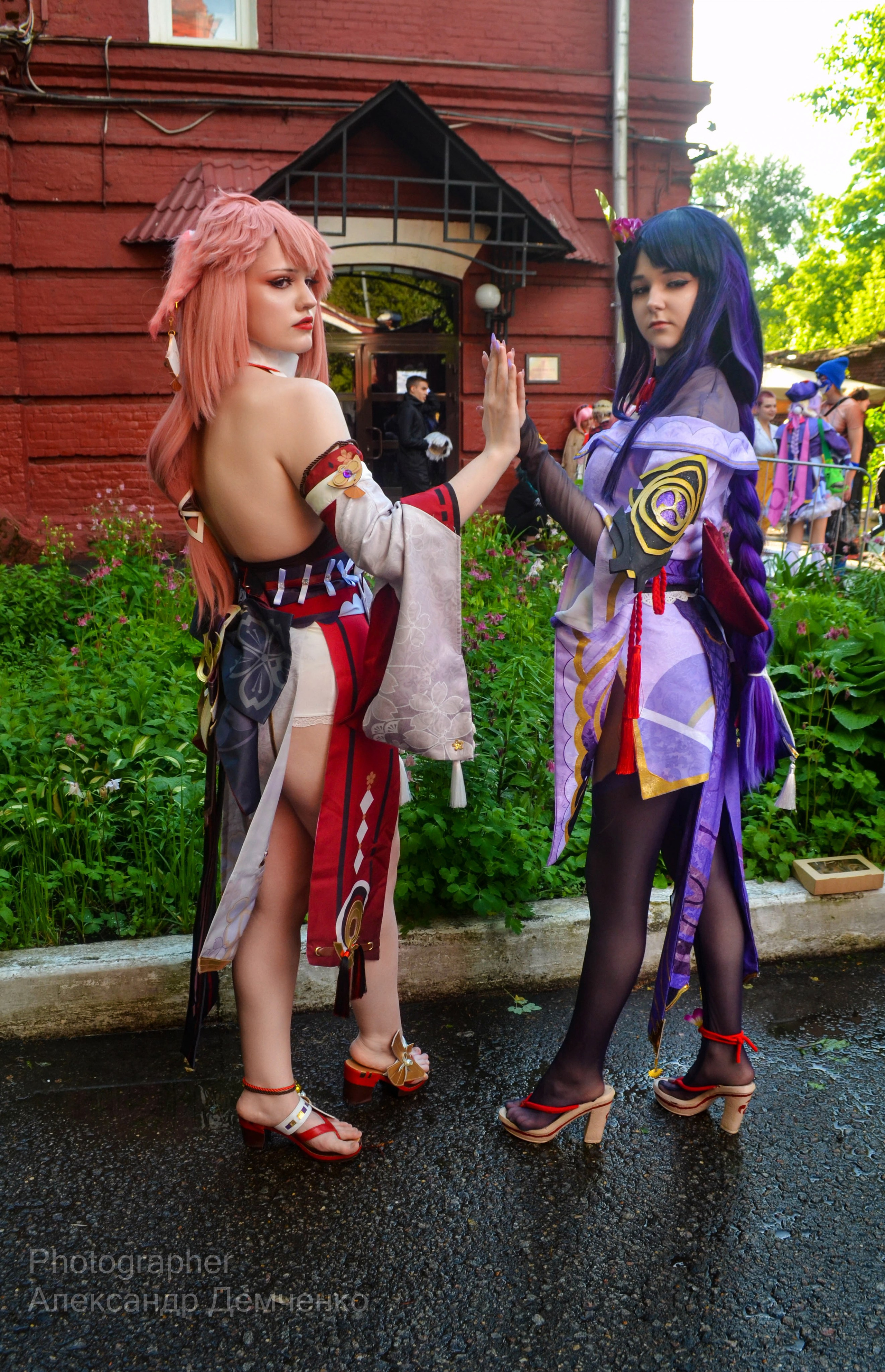 Фотосессия на фестивале косплея Never Party 3.0 в Москва