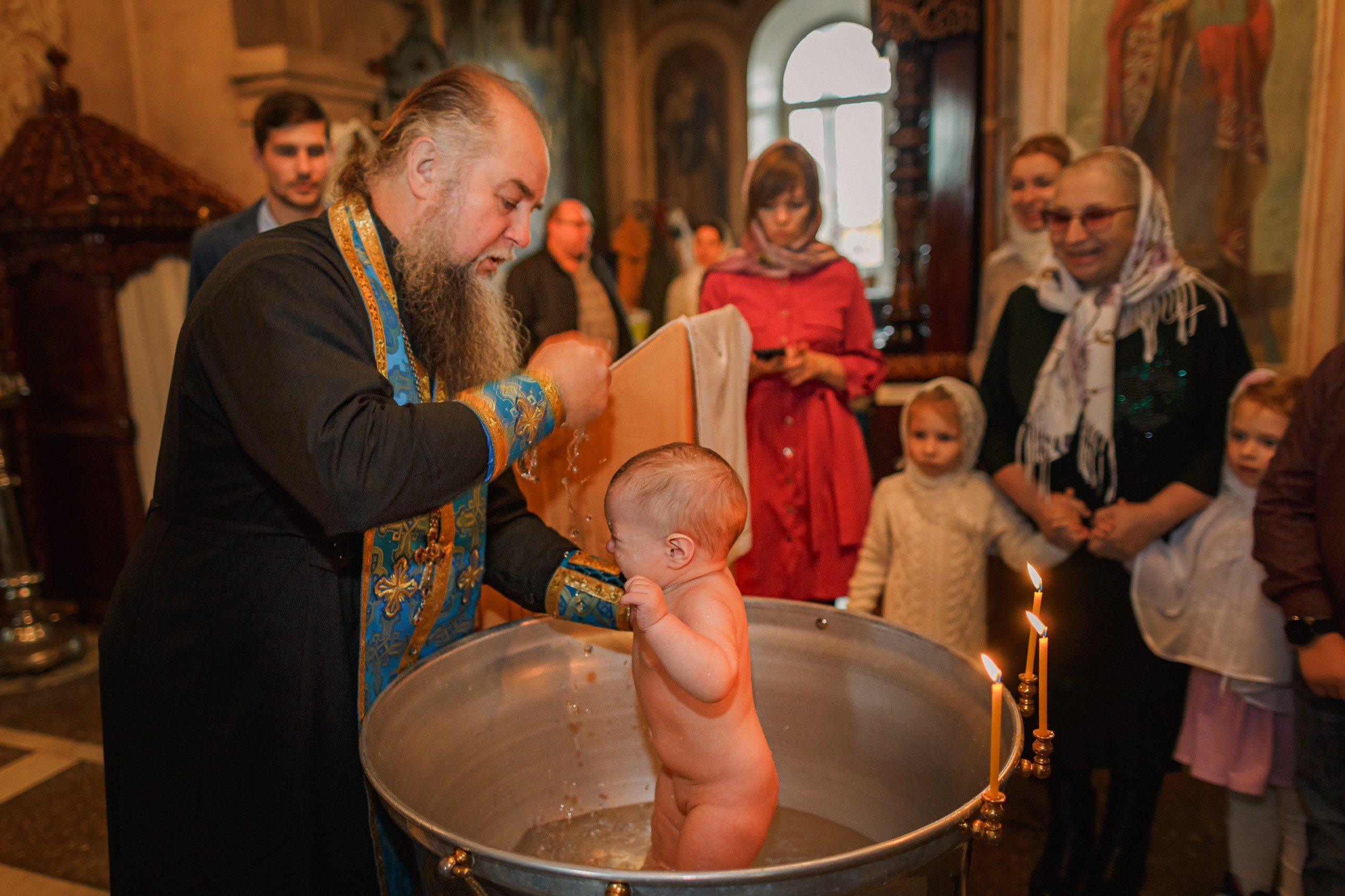 Таинство крещения венчания