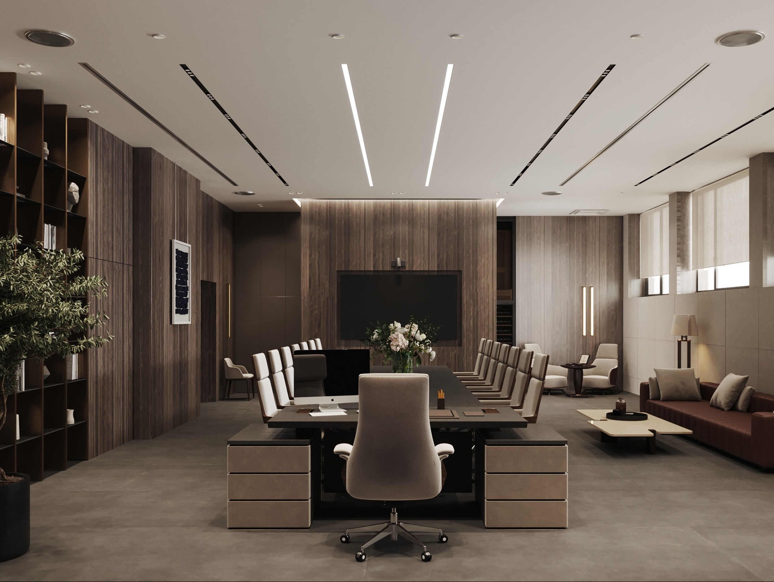 VIP Конференц-зал3. Интерьерный 3Д Визуализатор Маргарита Оберемко