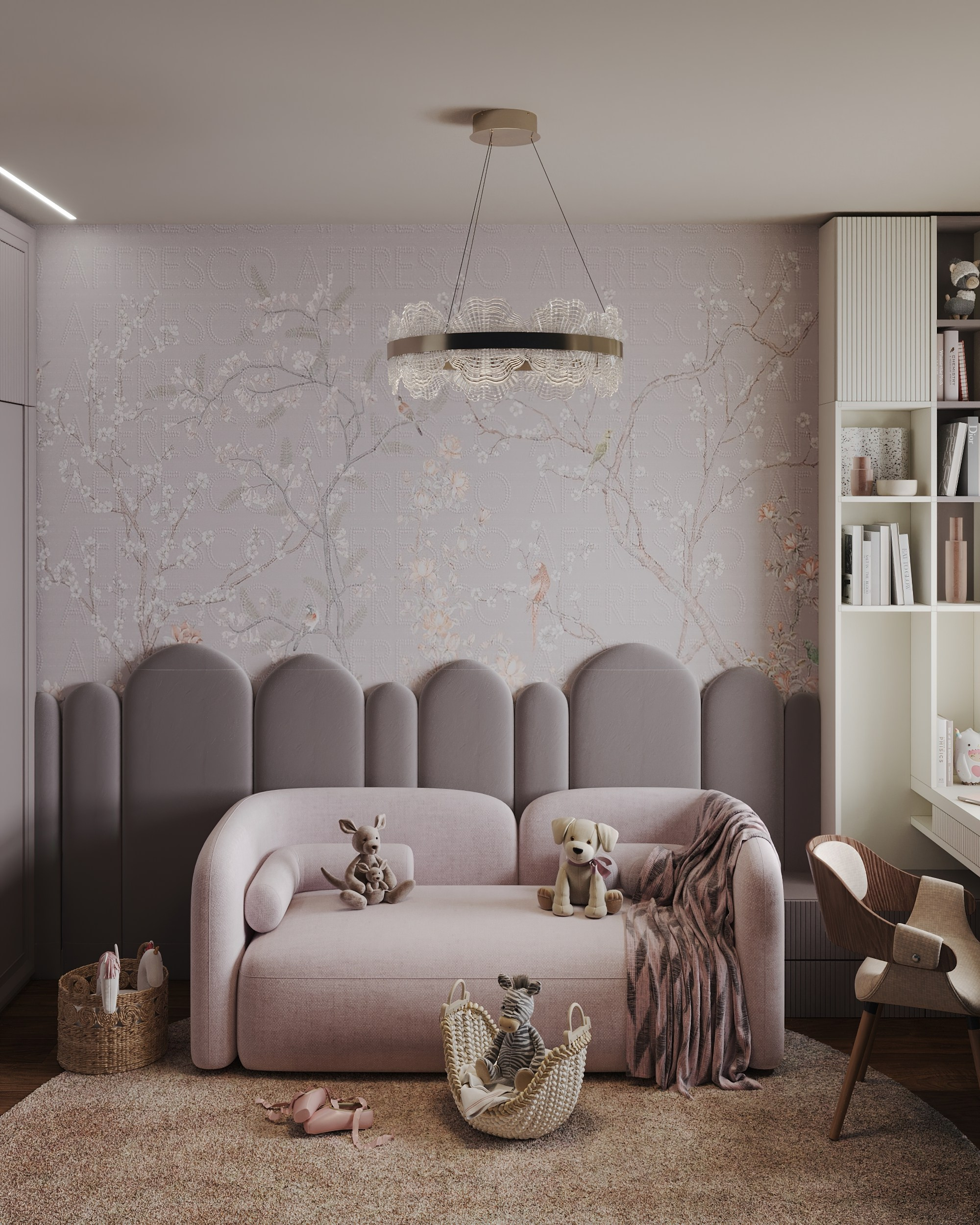 4-х комнатная квартира в Москве. Интерьерный 3Д Визуализатор Маргарита Оберемко