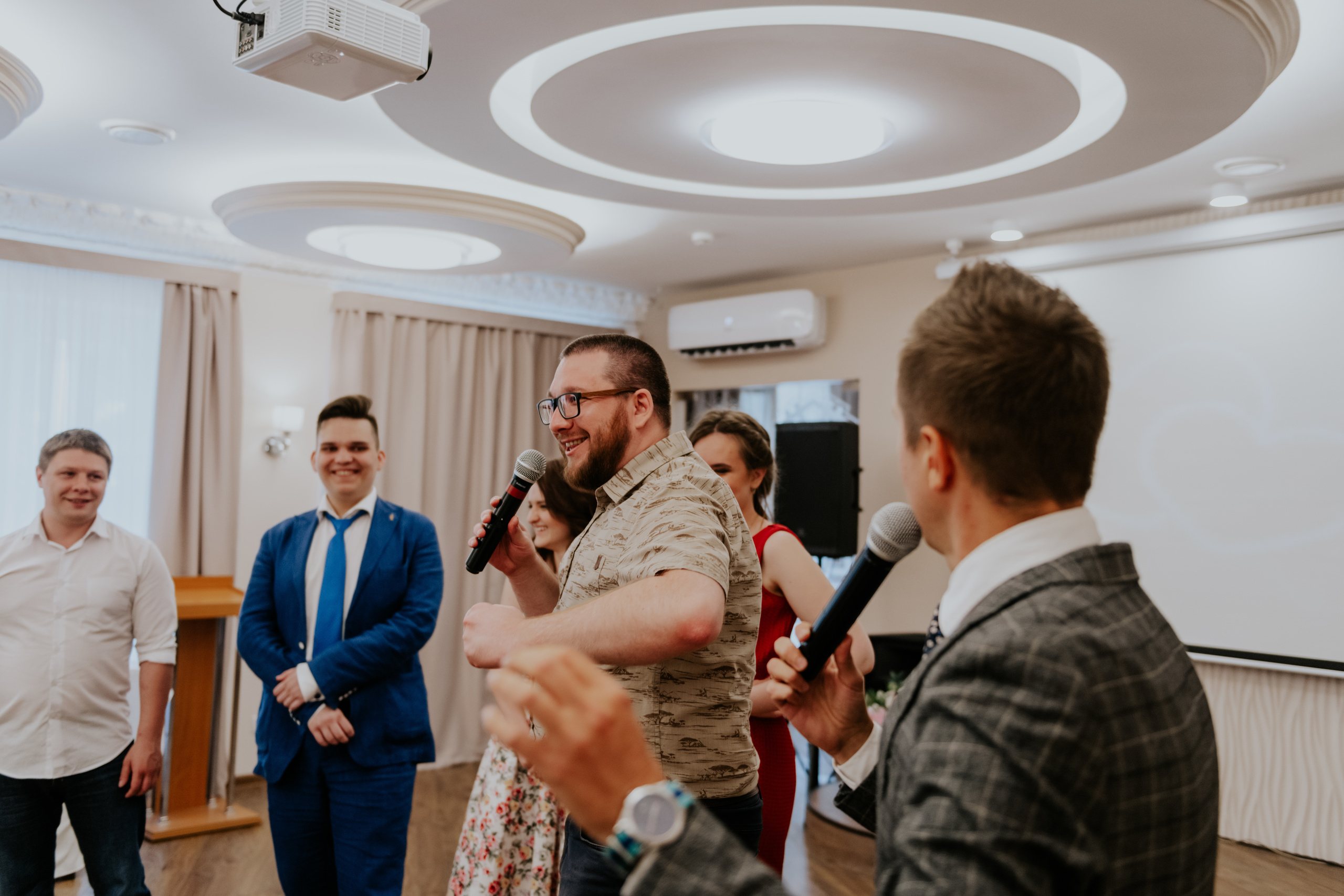 Вика и Андрей. Ведущий на свадьбу в Москве Зубков Алексей