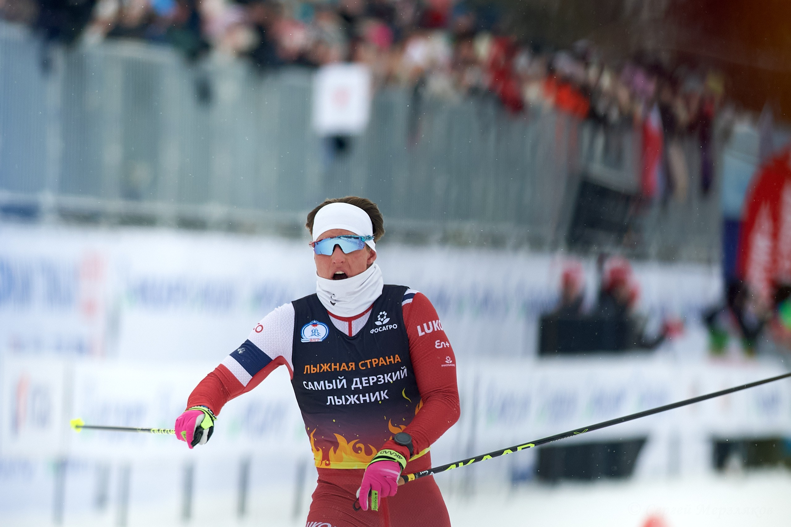 VI этап ФосАгро Кубка России по лыжным гонкам. Ижевск 25.01.2025 и 26.01.2025. Спортивный репортажный фотограф в Ижевске Сергей Мерзляков