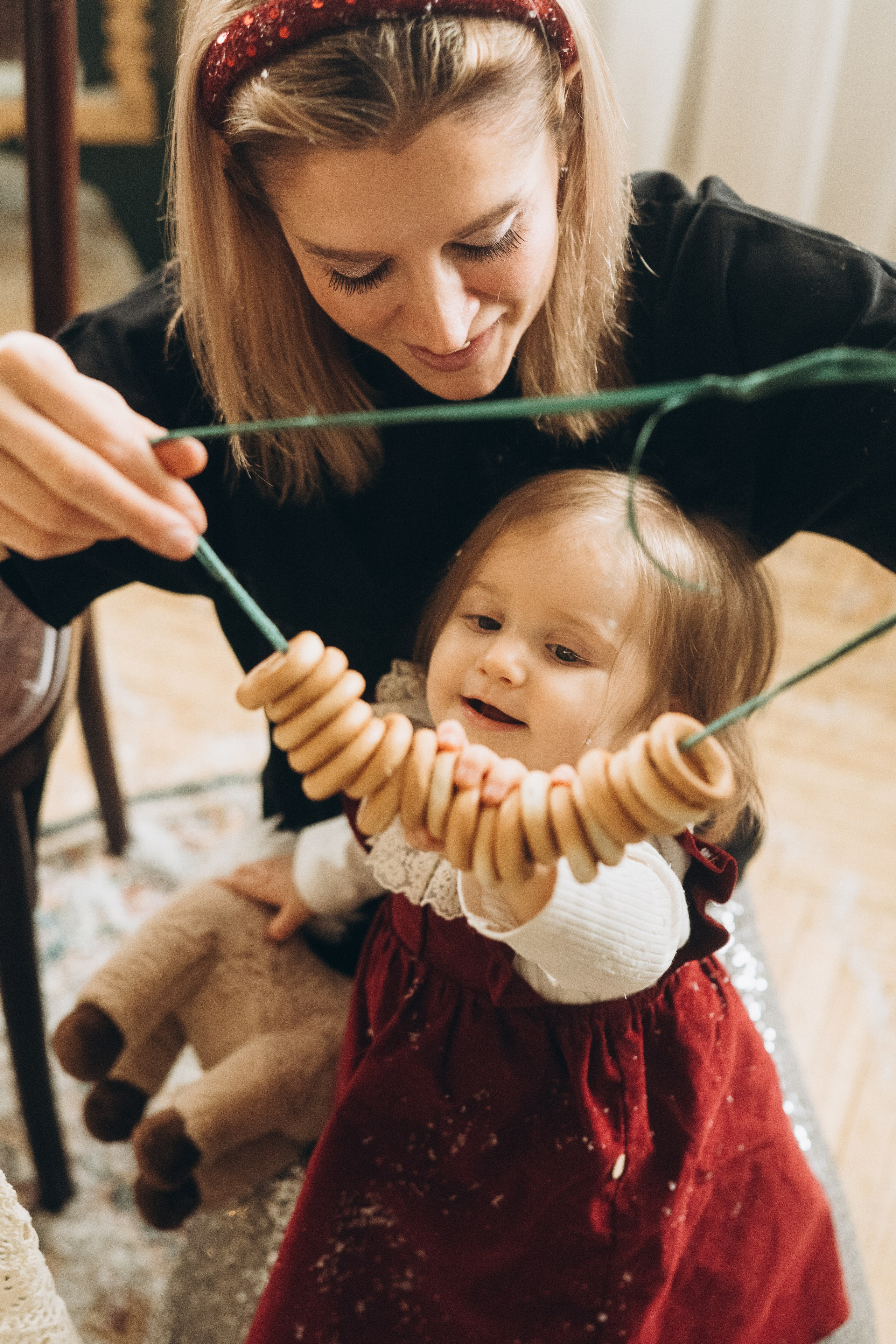 Годик или Ретро Новый год. Семейный, ньюборн фотограф, фотограф на роды в Москве, Виктория Тюльдюкова