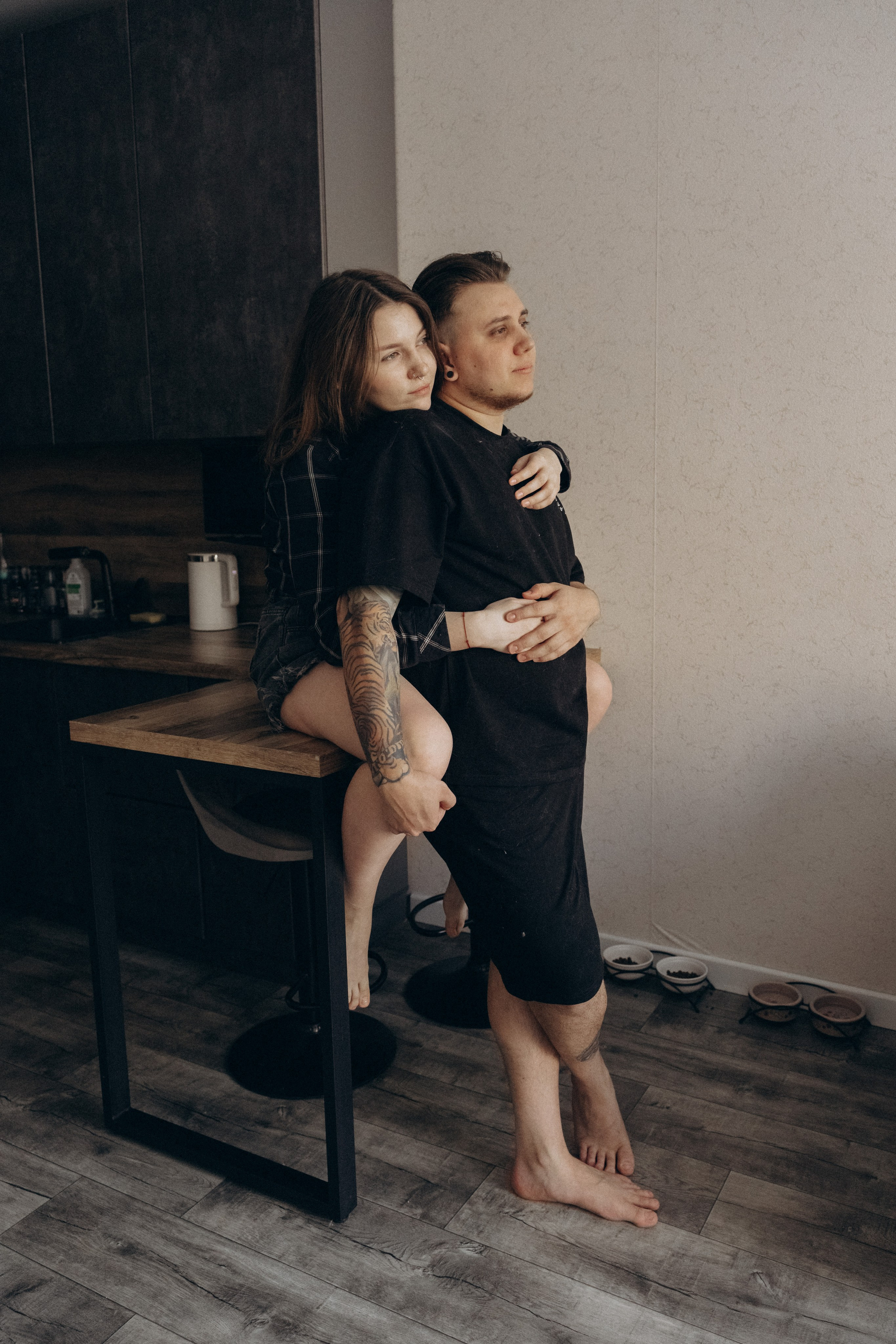 Домашняя lovestory. Семейный фотограф в Санкт-Петербурге Екатерина Васильева