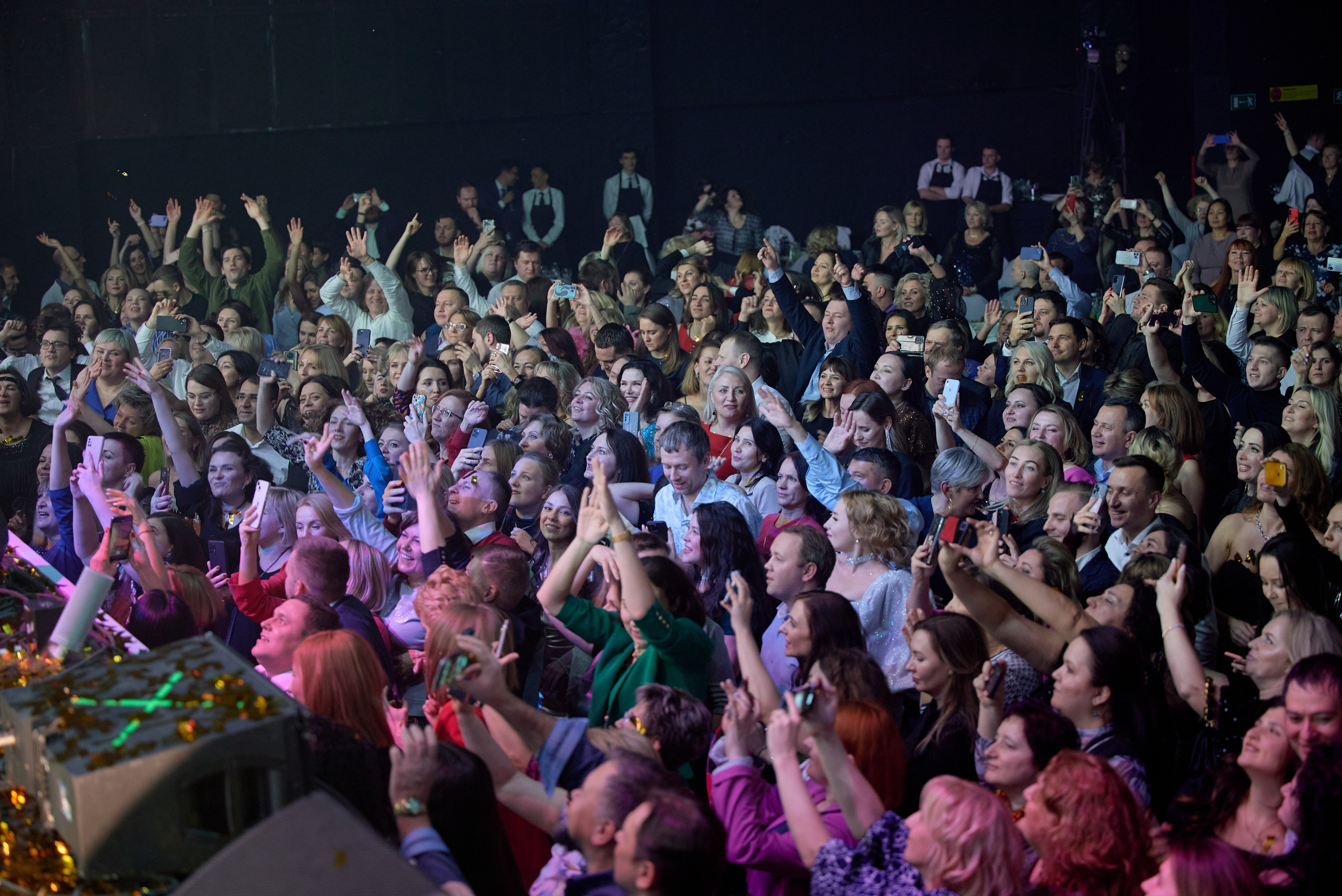 Репортажная фотосъёмка новогоднего корпоратива Банка СМП. Репортажный фотограф в Москве, Сергей Торунов