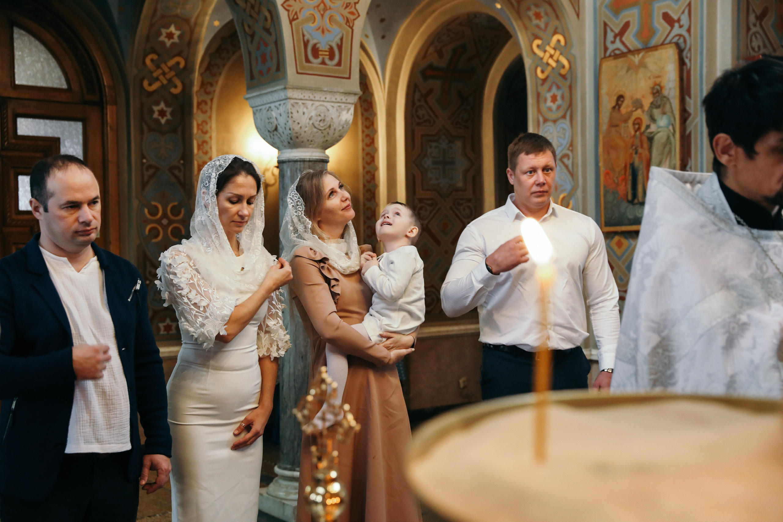 Крещение Виктор Воскресения Христова. Свадебный и семейный фотограф в Севастополе и Крыму Анастасия Сураева