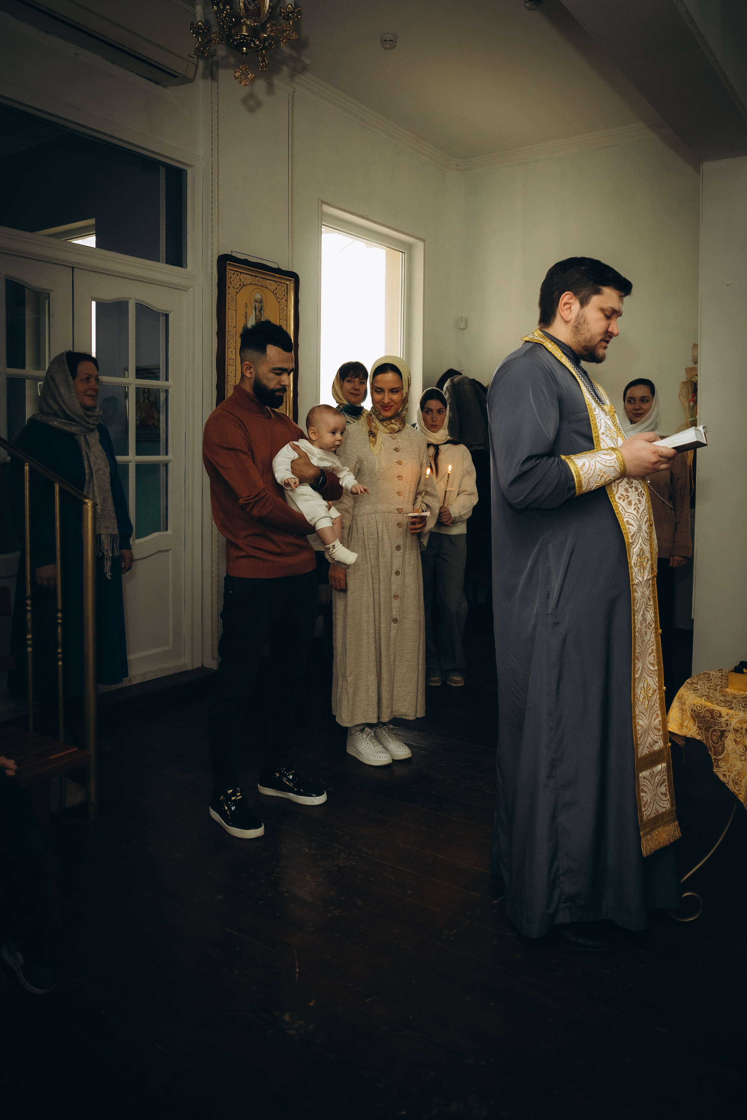 Таинство Крещения Дамира. Фотограф в Краснодаре Алла Потоцкая