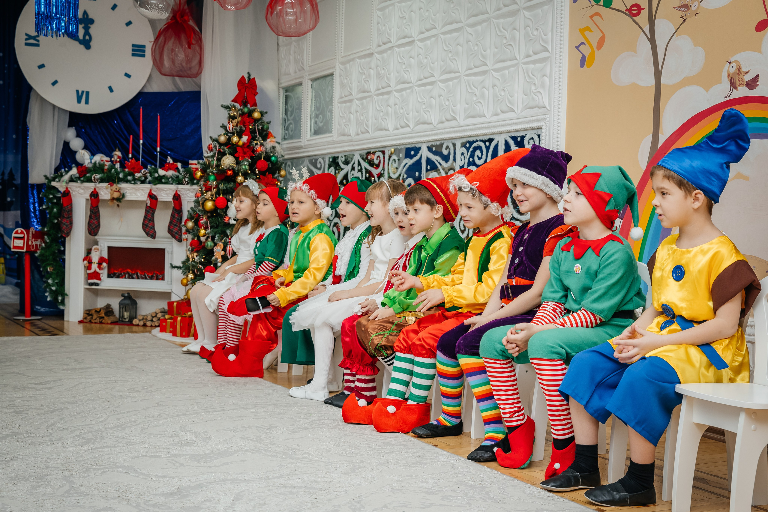 Детский сад. Новый год. Фотограф Любава Колесник. Выпускные альбомы в Крымском районе