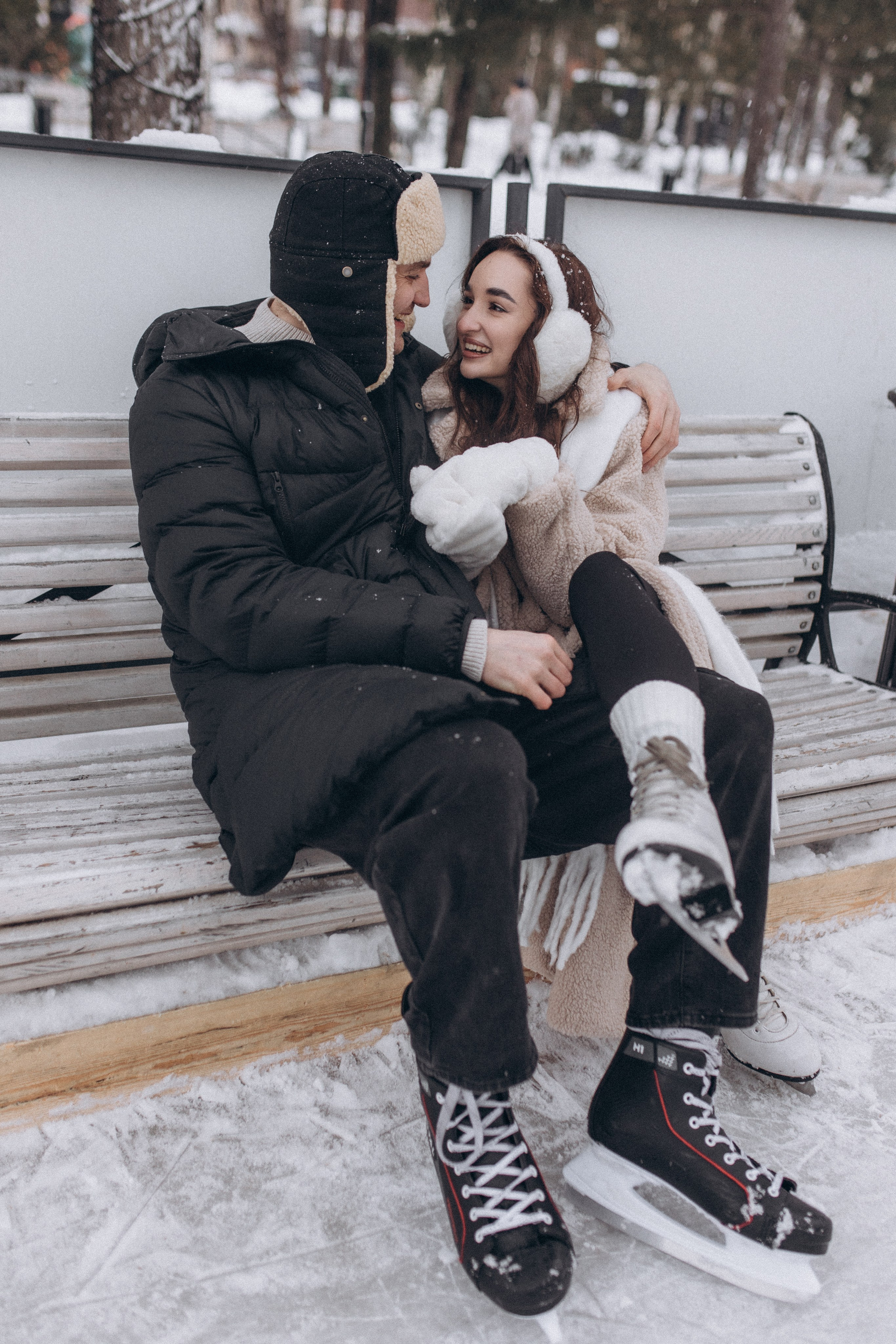 Зимняя история любви. Семейный фотограф lifestyle в Новосибирске Елена Шпилевая