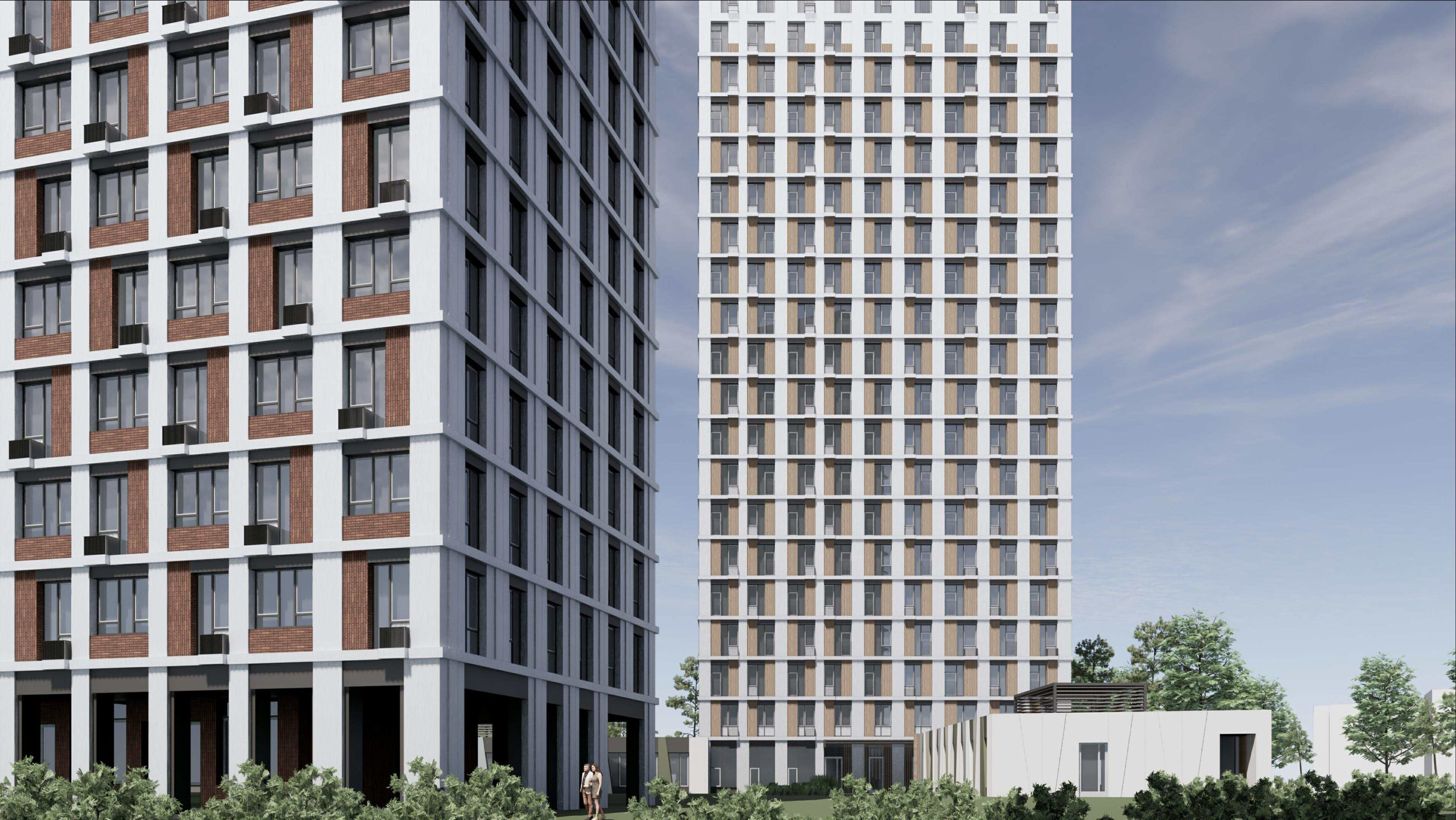 Жилой комплекс с ДОО. Иван Ваганов. Портфолио