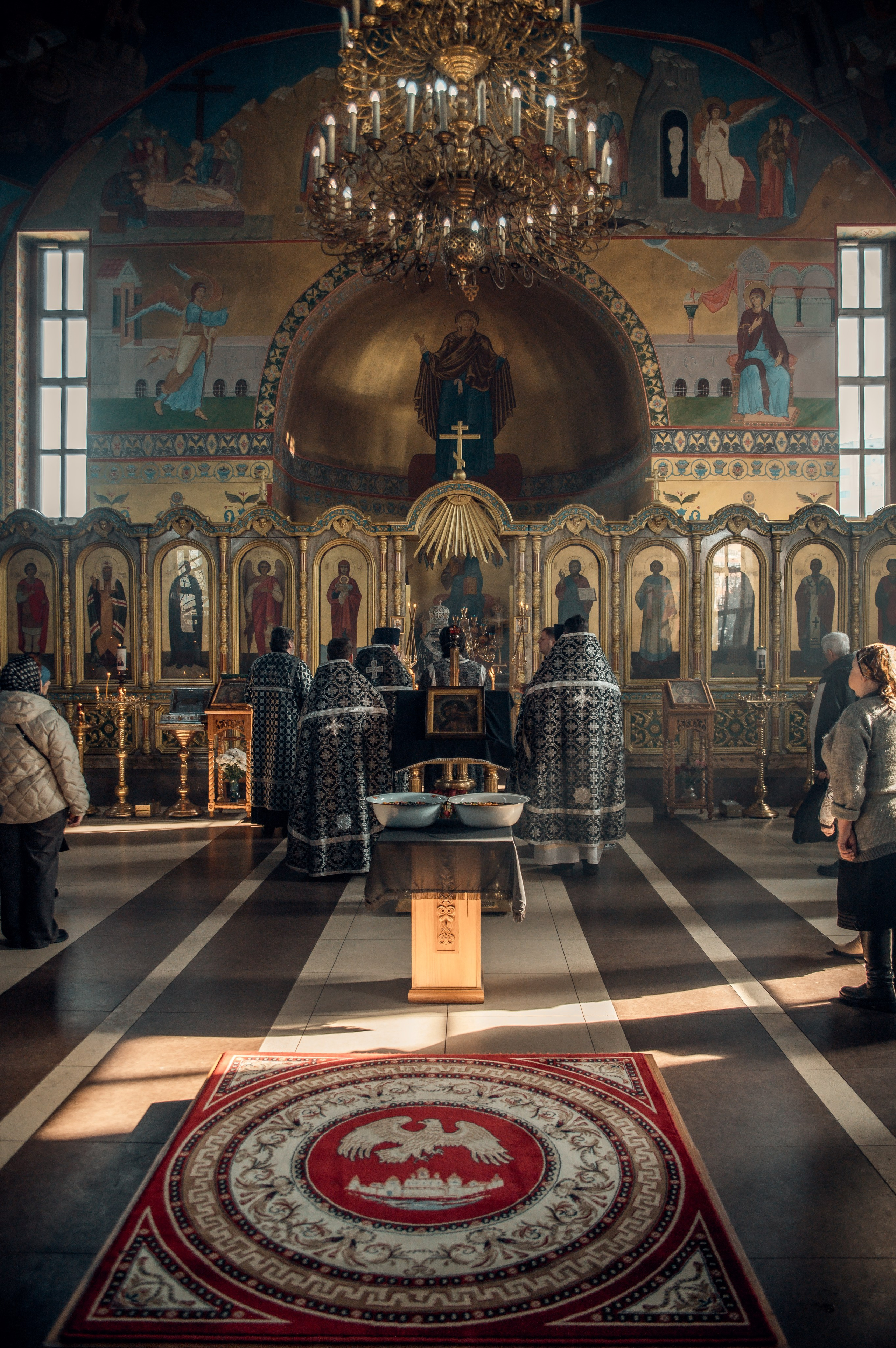 Преждеосвящение Даров. Храм Серафима Саровского. Церковный, семейный и репортажный фотограф Волгоград, Волжский