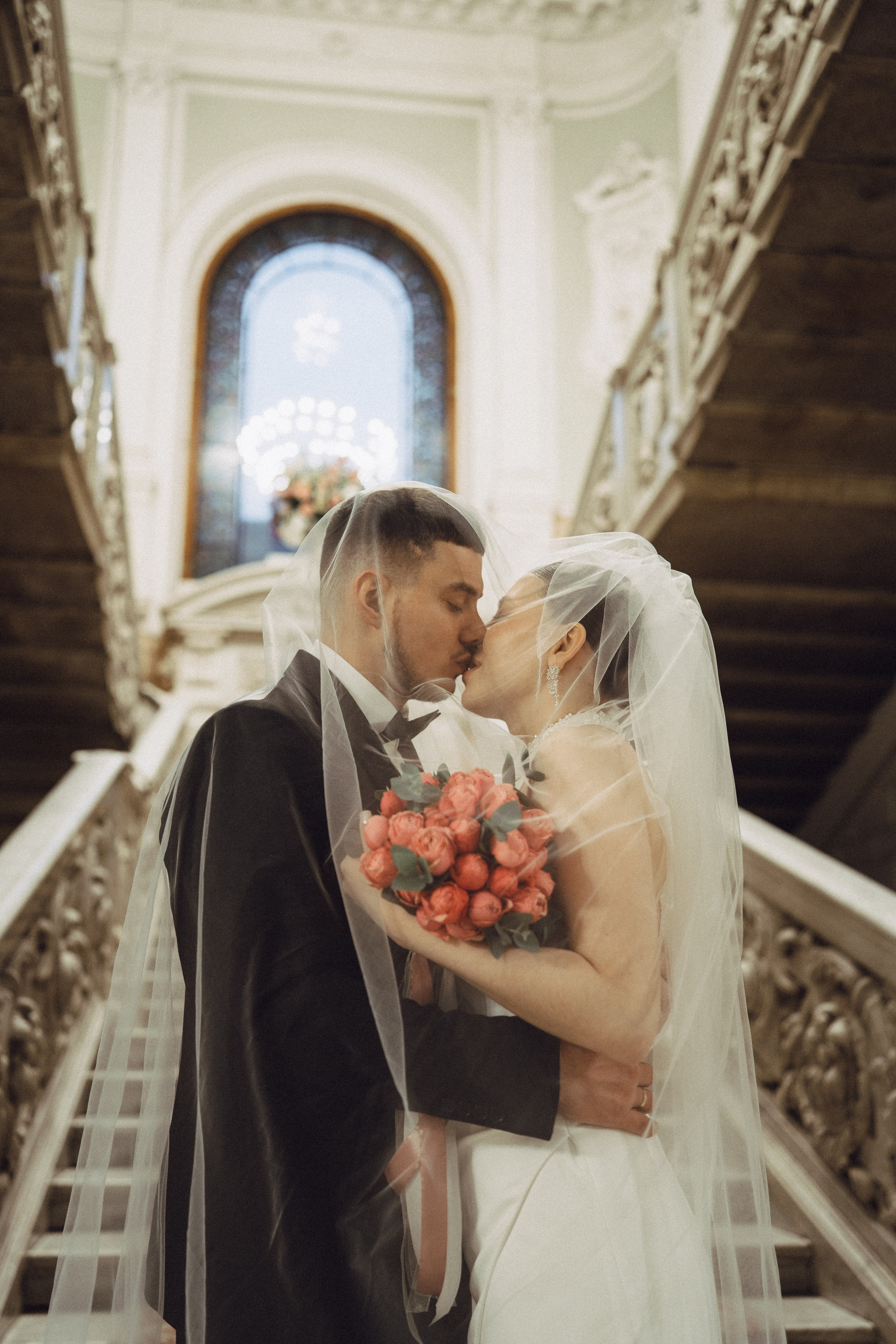 СВАДЕБНАЯ СЬЕМКА В ПЕВОМ ДВОРЦЕ БРАКОСОЧЕТАНИЯ. Профессиональный фотограф, Санкт-Петербург — Виктория Богомолова